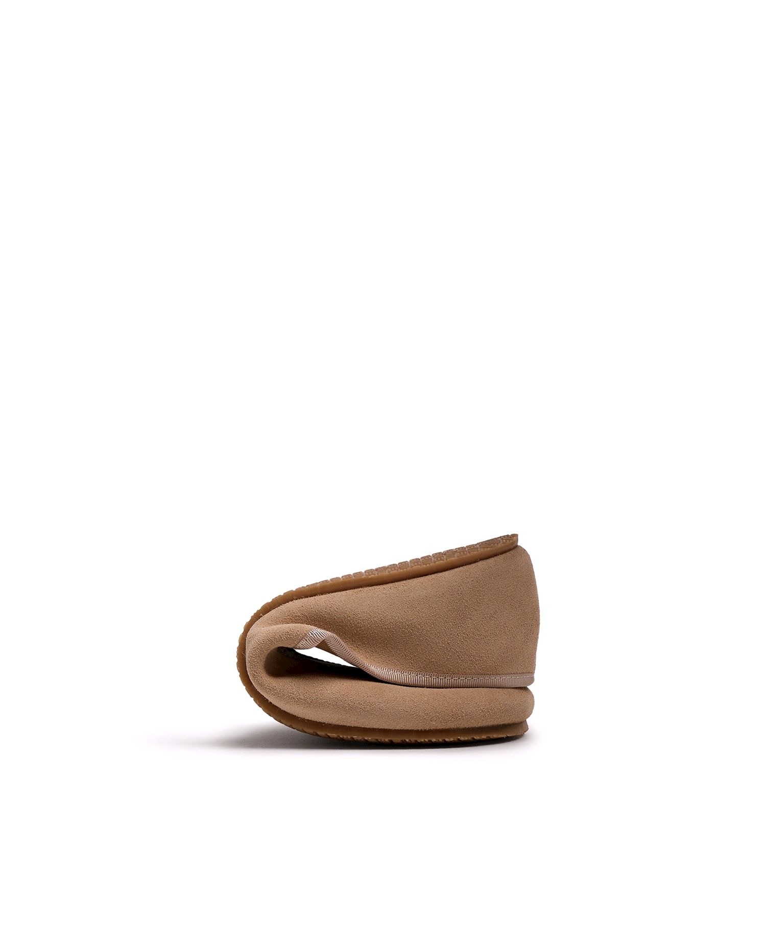 Zapatos planos estilo merceditas de mujer en piel con piso barefoot - Mustang - Natural Natural-4