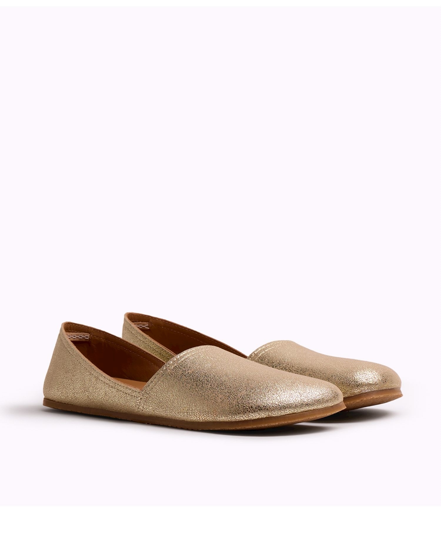 Zapatos planos de mujer con piso barefoot - Mustang - Oro Oro-4