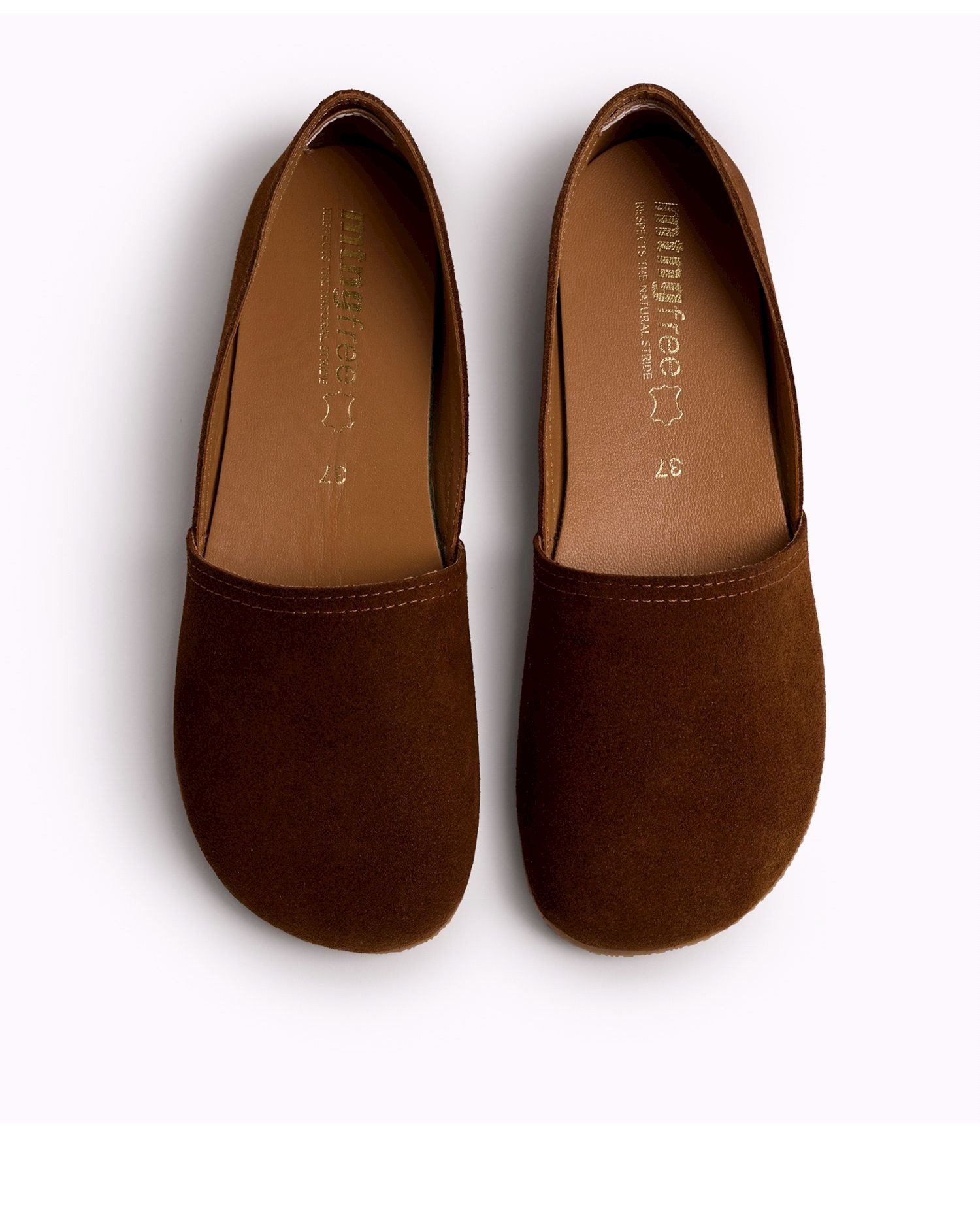 Zapatos planos de mujer con piso barefoot - Mustang - Cuero Cuero-3