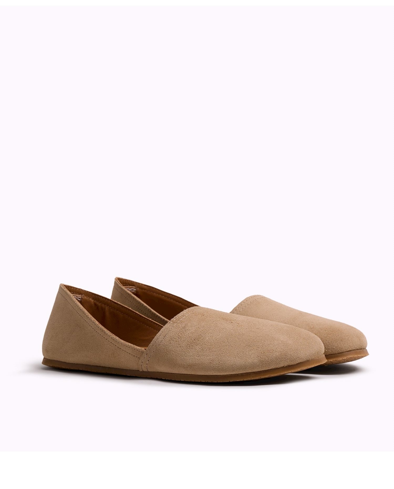 Zapatos planos de mujer con piso barefoot - Mustang - Natural Natural-4