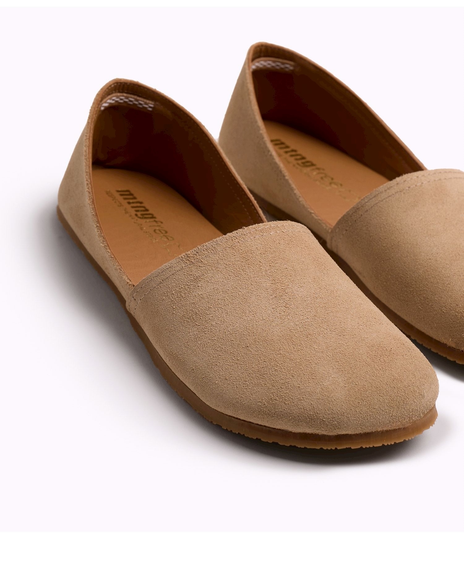 Zapatos planos de mujer con piso barefoot - Mustang - Natural Natural-6