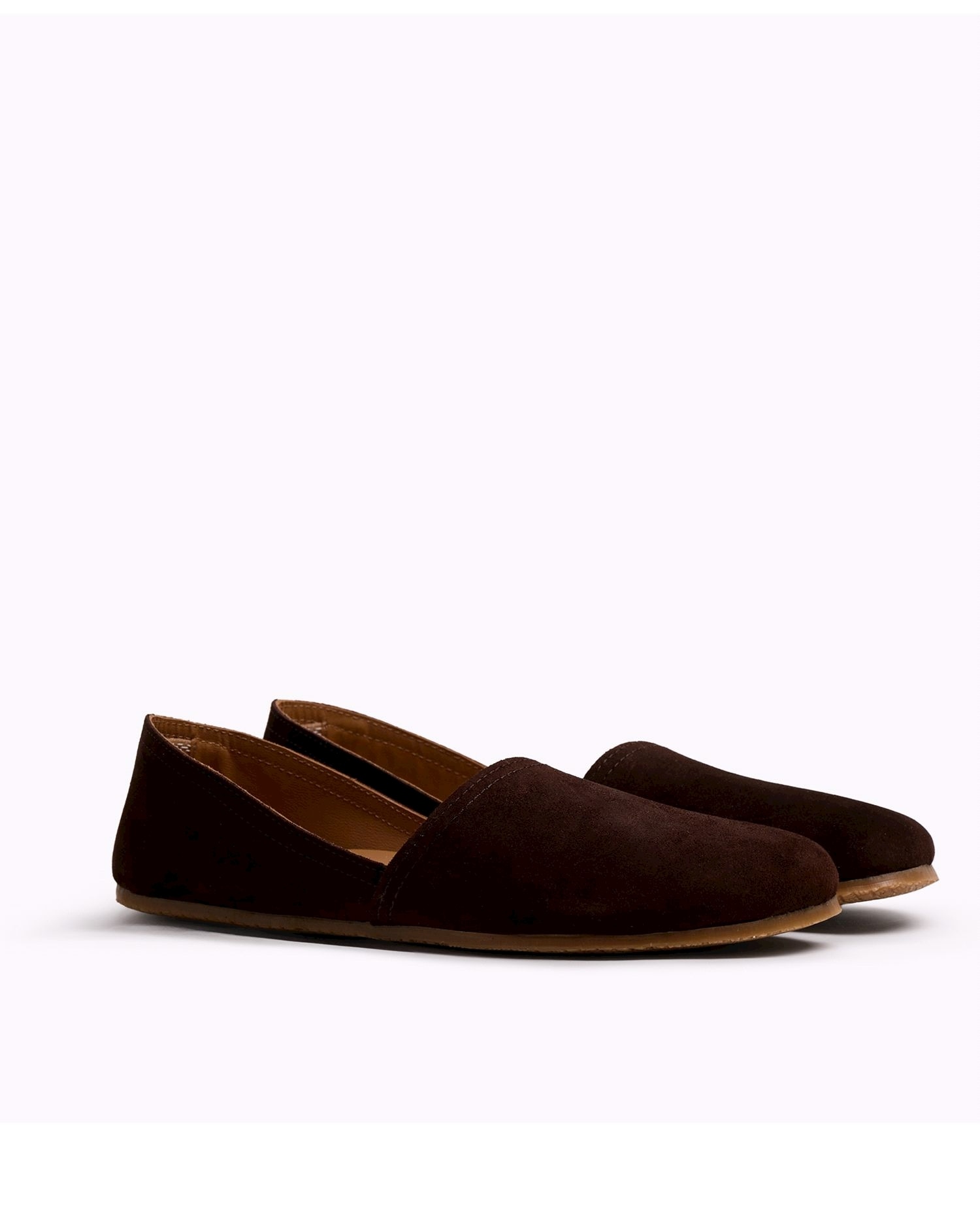 Zapatos planos de mujer con piso barefoot - Mustang - Marrón Marrón-4