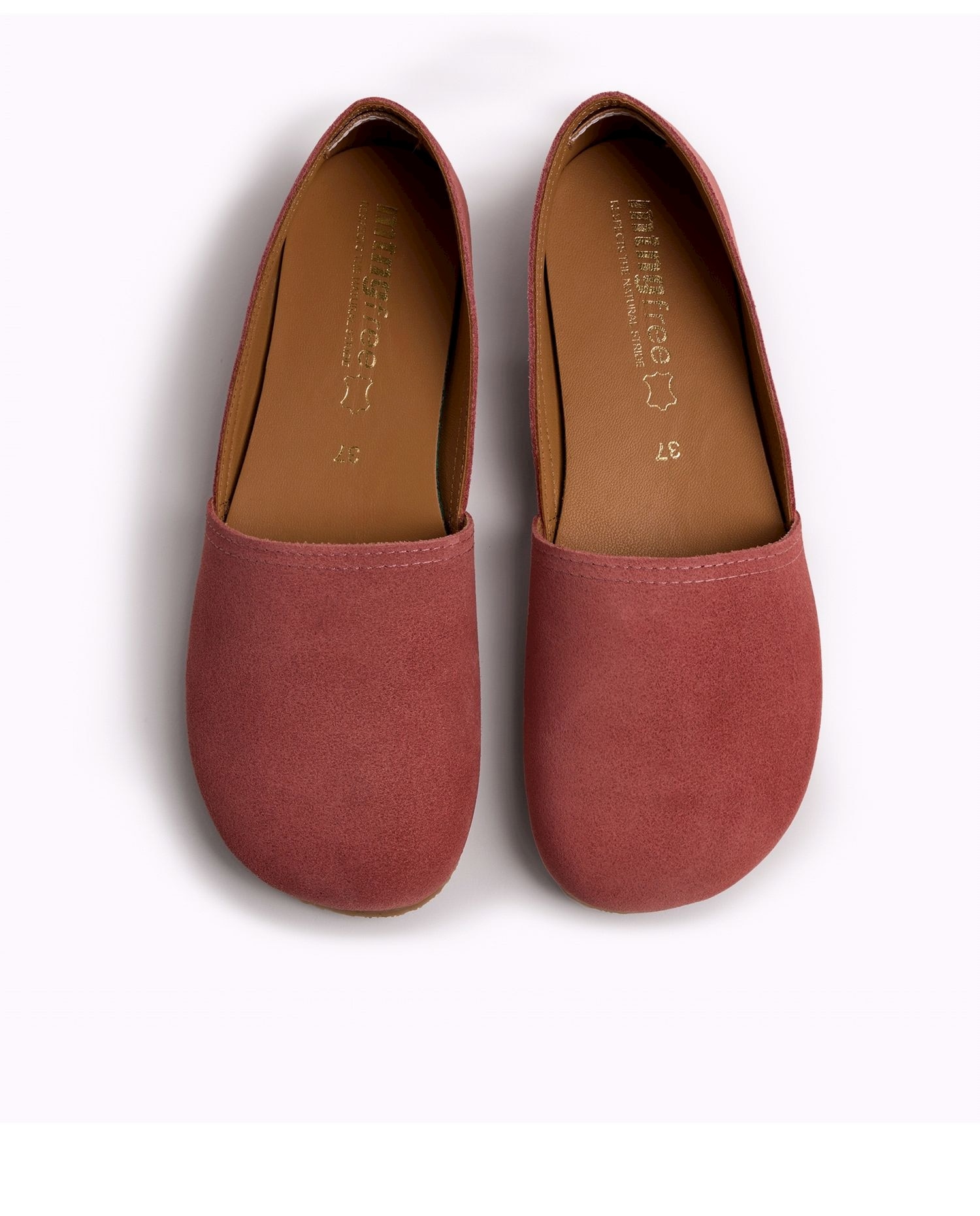 Zapatos planos de mujer con piso barefoot - Mustang - Rosa Rosa-3