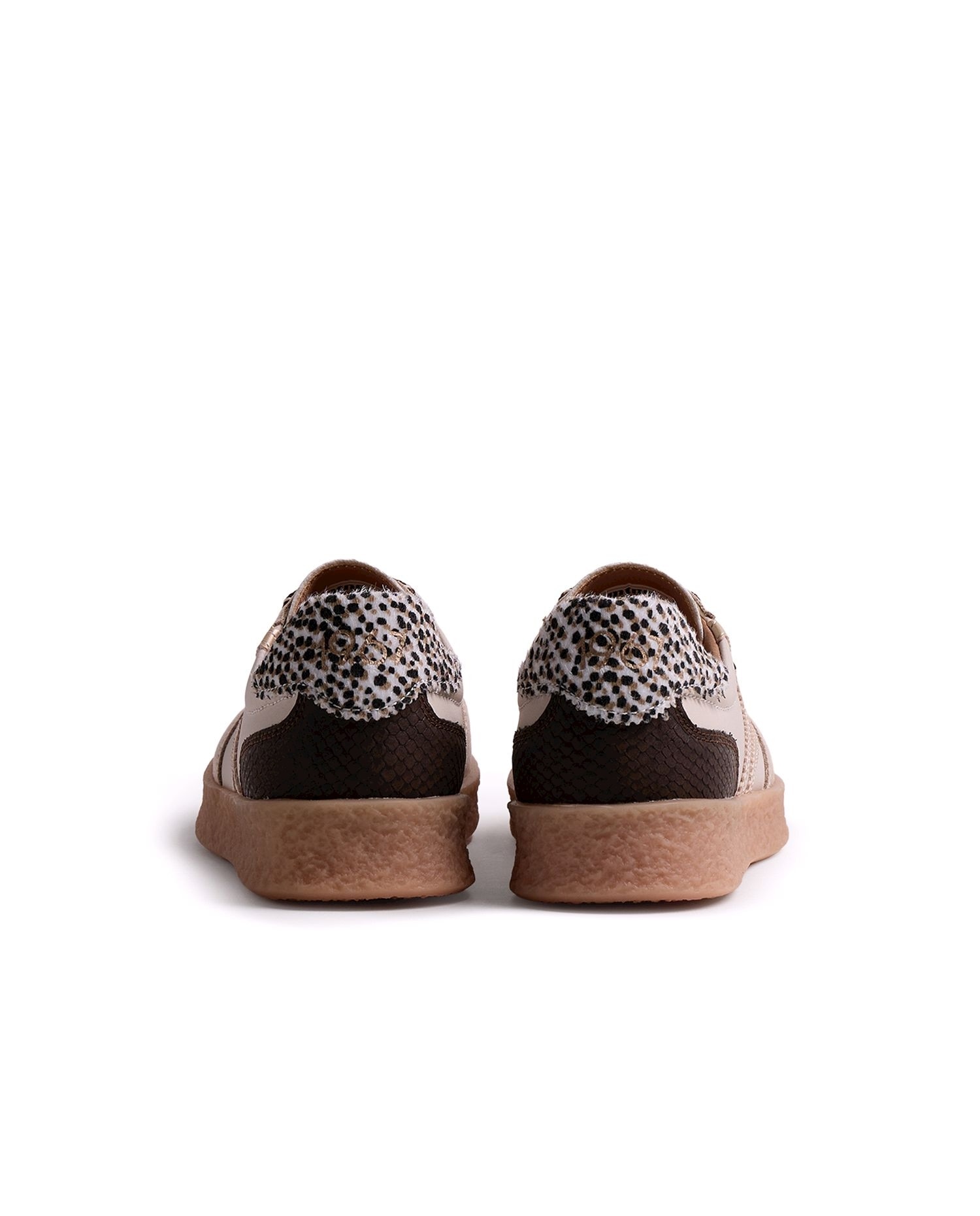 Zapatillas deportivas de mujer estilo bamba - Mustang - Natural Natural-2