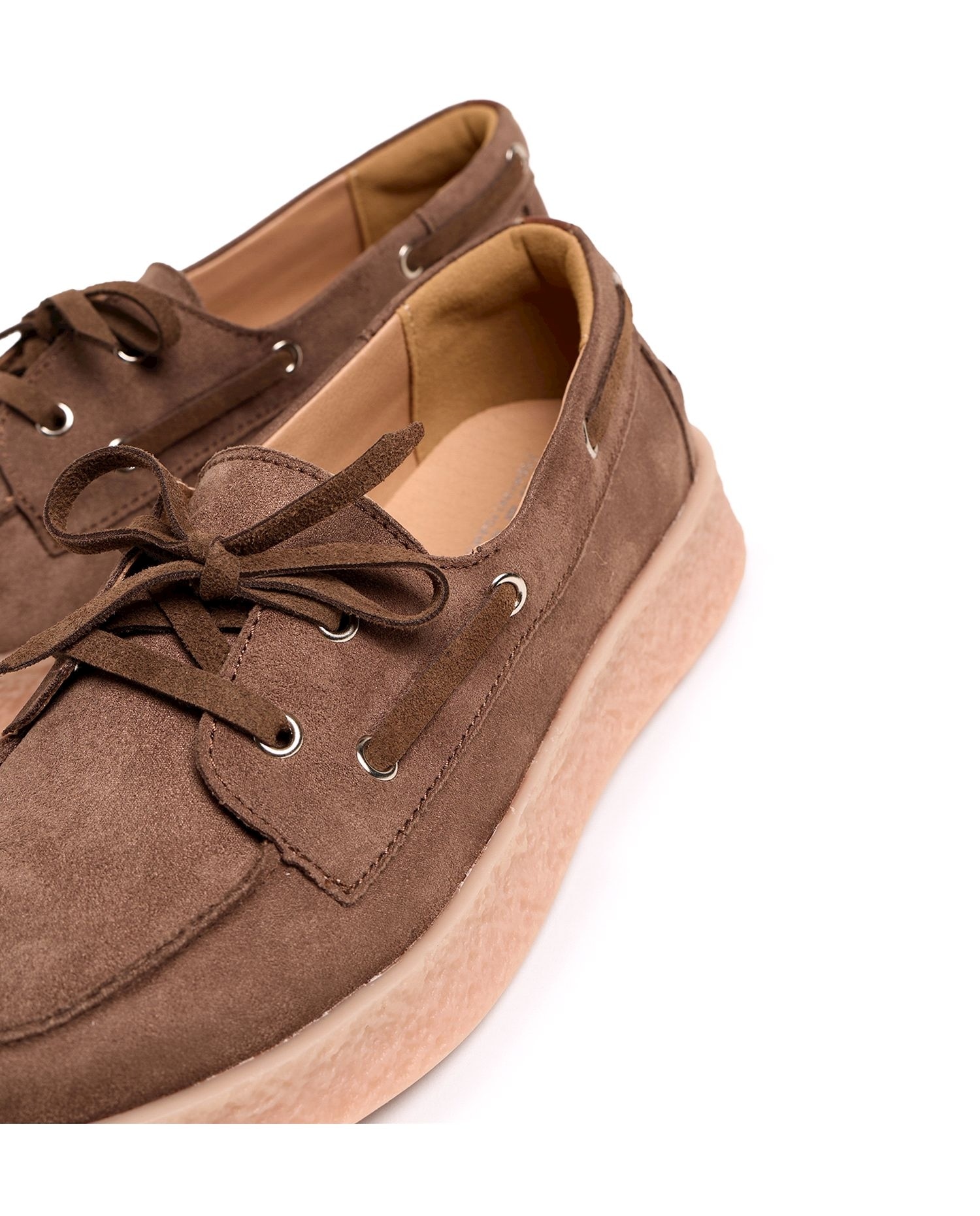 Mocasines de mujer con detalle de lazos - Mustang - Marrón Marrón-4
