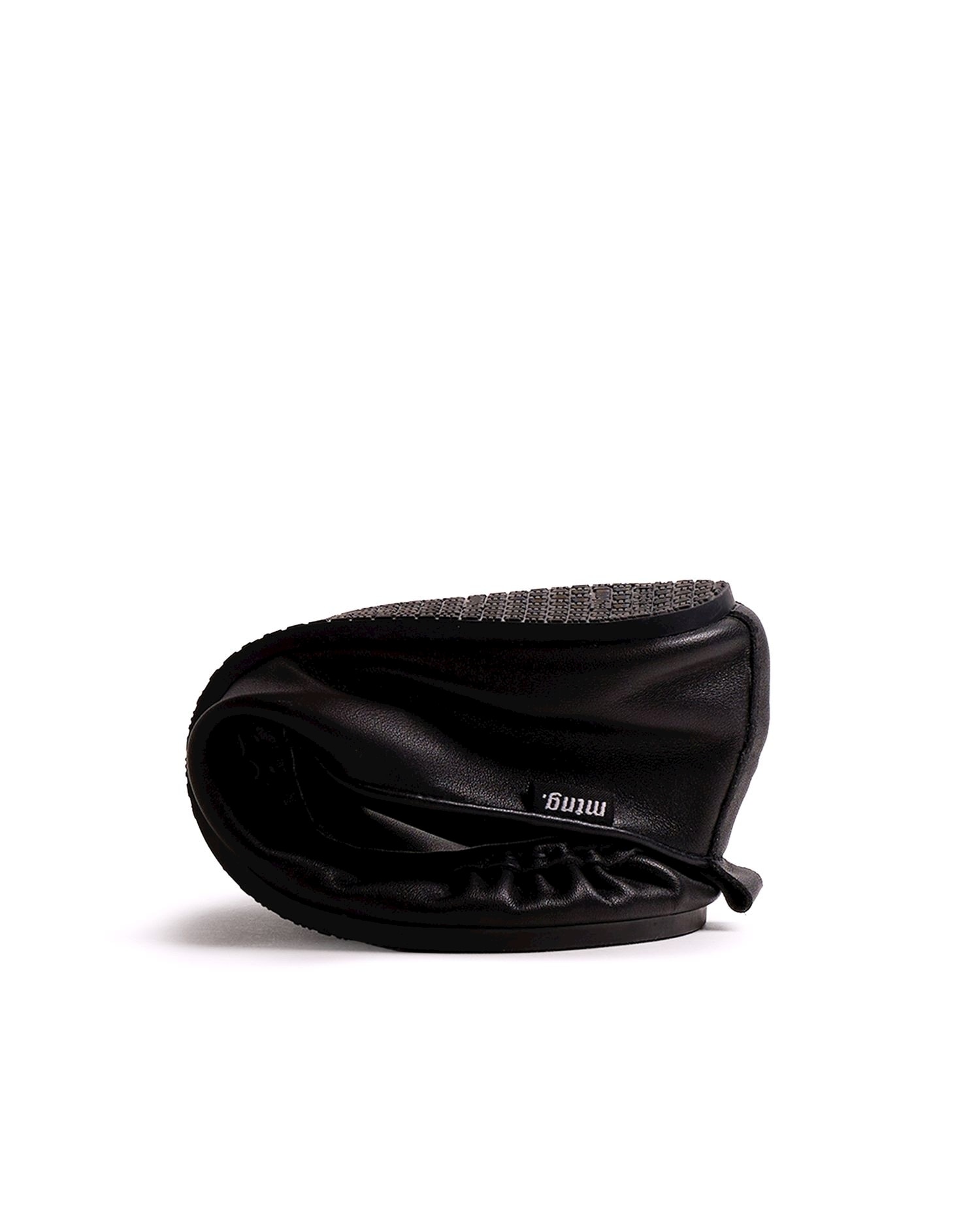 Imagen 3 de Mocasines de piel para mujer con piso barefoot - Mustang - Negro Negro
