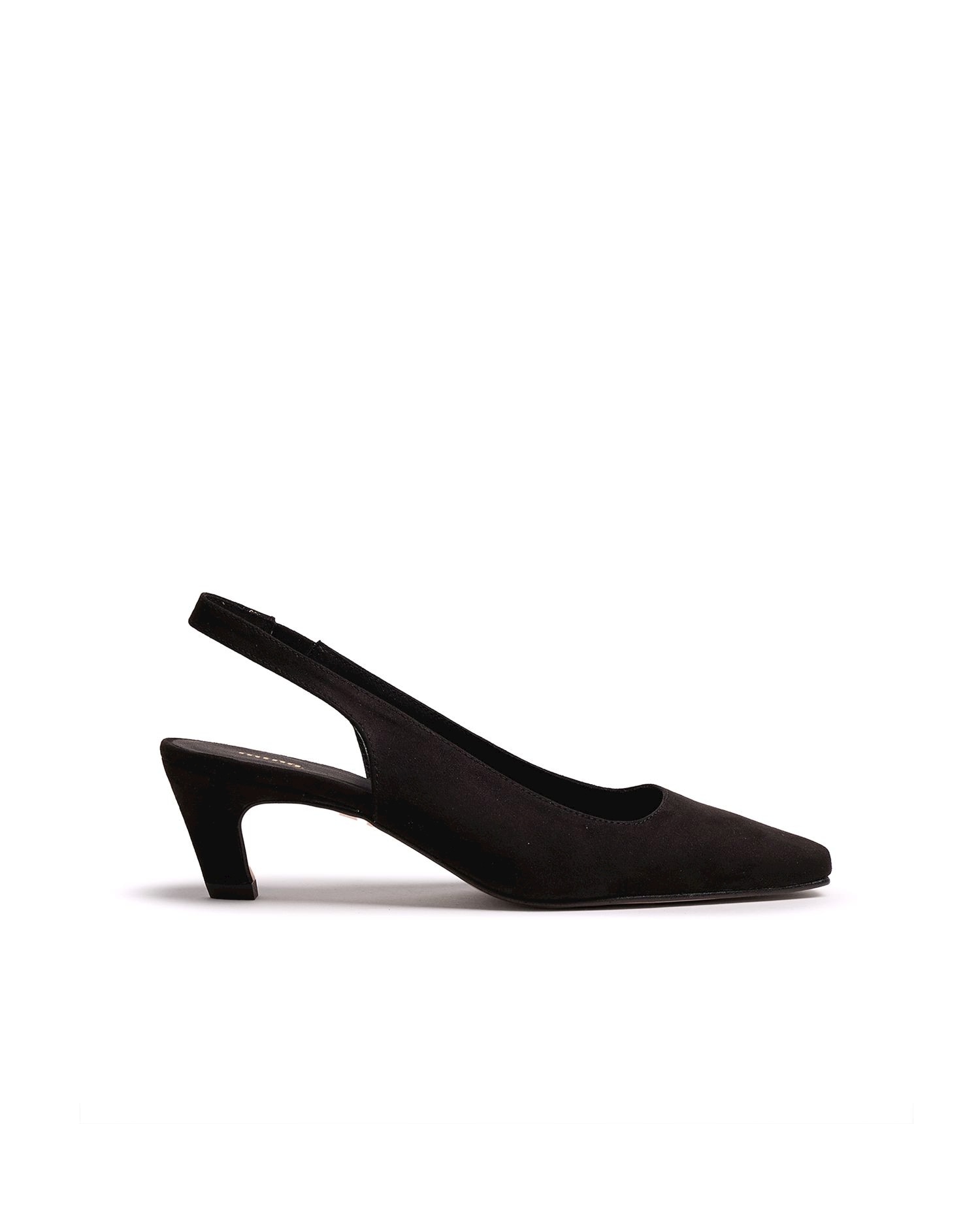 Zapatos de salón de mujer estilo destalonado - Mustang - Negro Negro-1