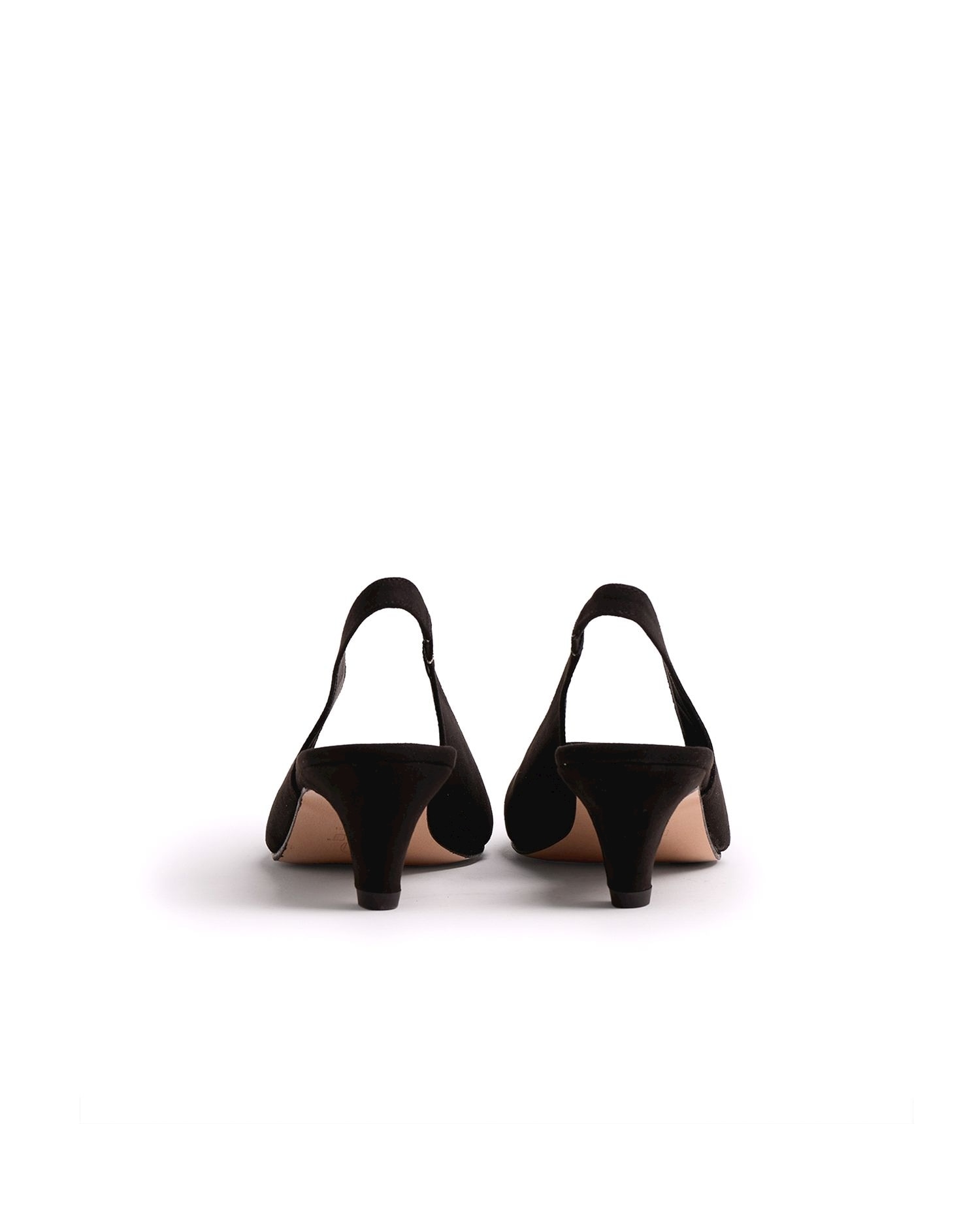 Zapatos de salón de mujer estilo destalonado - Mustang - Negro Negro-2