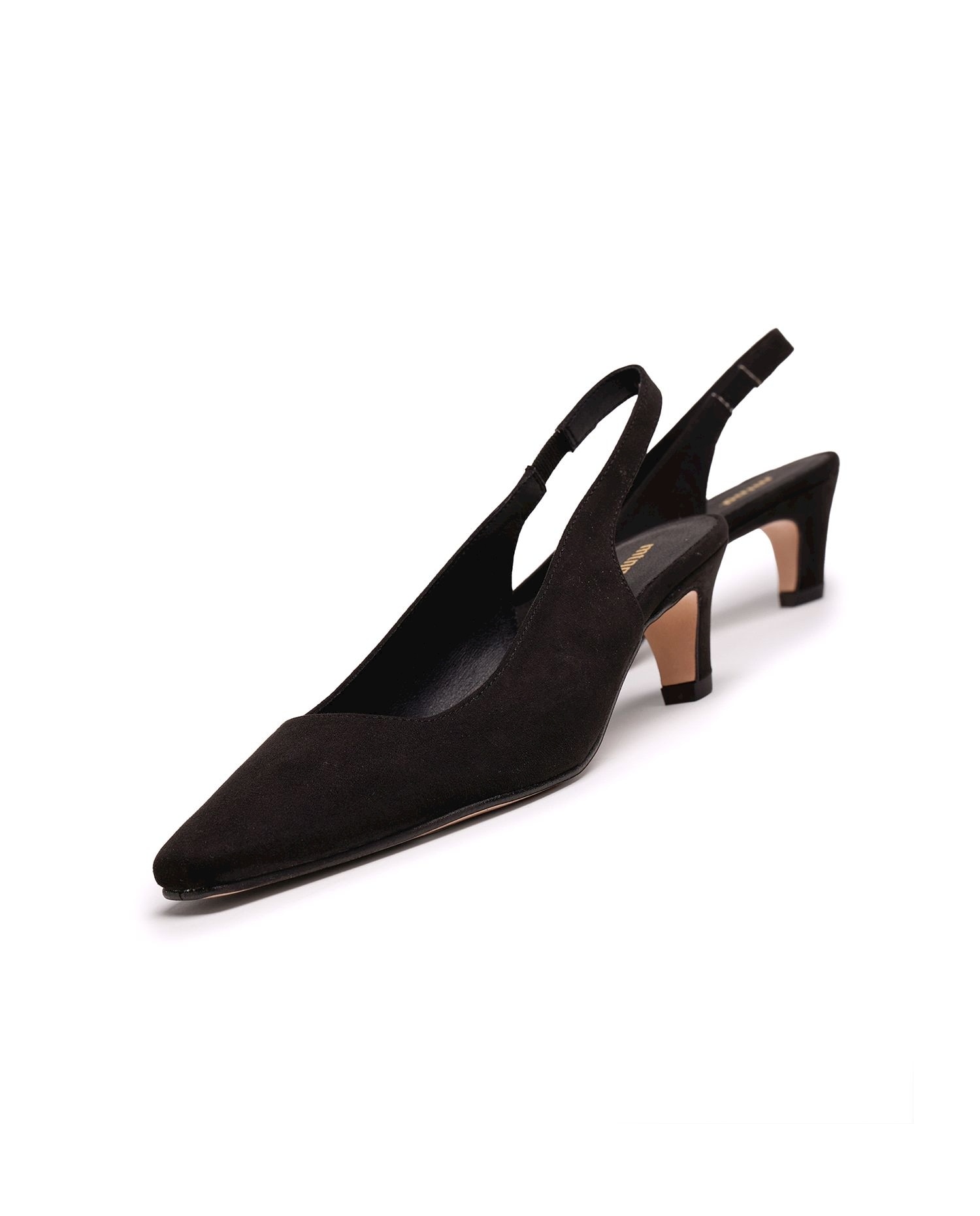 Zapatos de salón de mujer estilo destalonado - Mustang - Negro Negro-4
