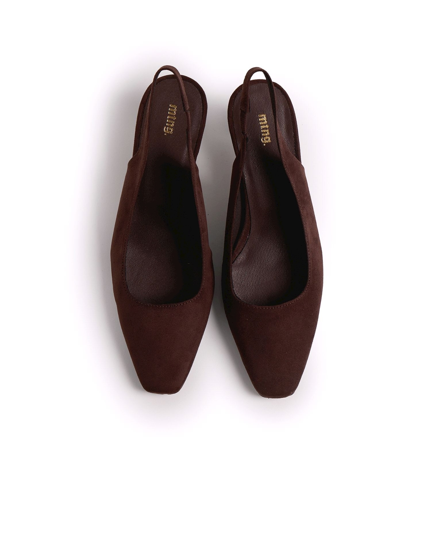 Zapatos de salón de mujer estilo destalonado - Mustang - Marrón Marrón-3