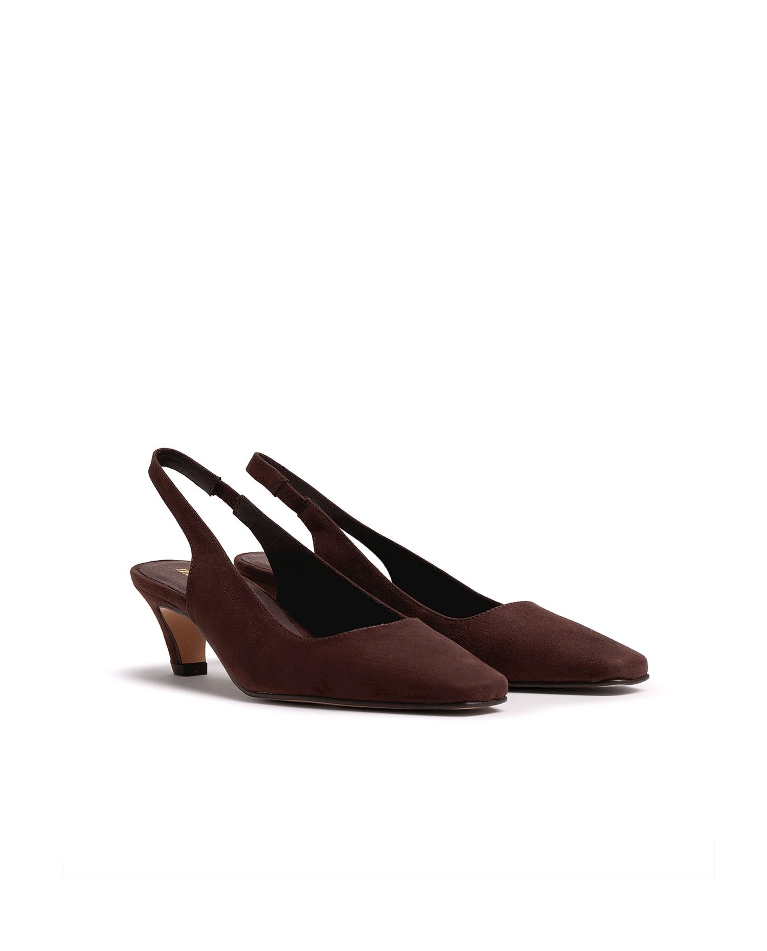 Zapatos de salón de mujer estilo destalonado - Mustang - Marrón Marrón-5