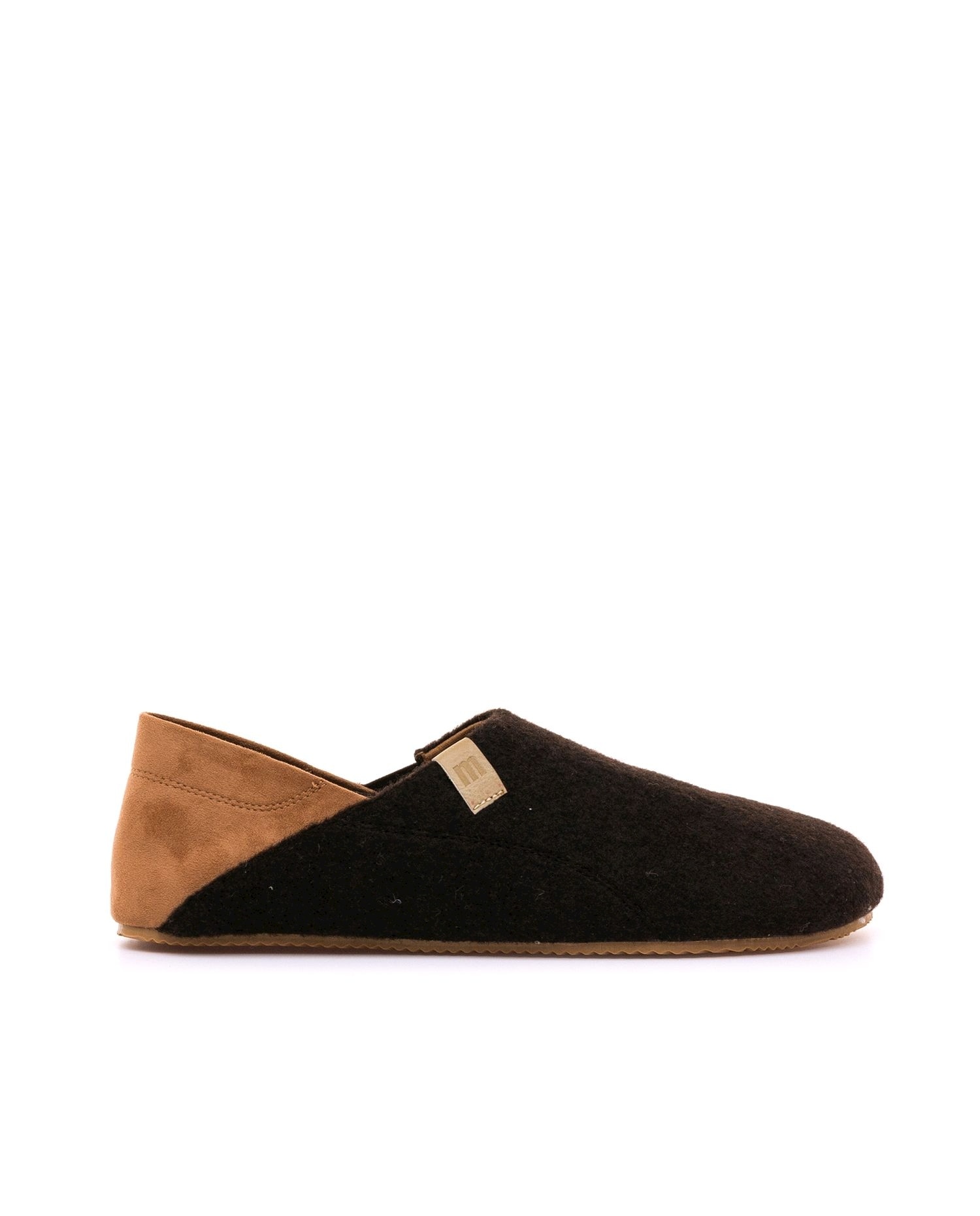 Imagen 1 de Zapatos de casa de hombre con piso barefoot Marrón