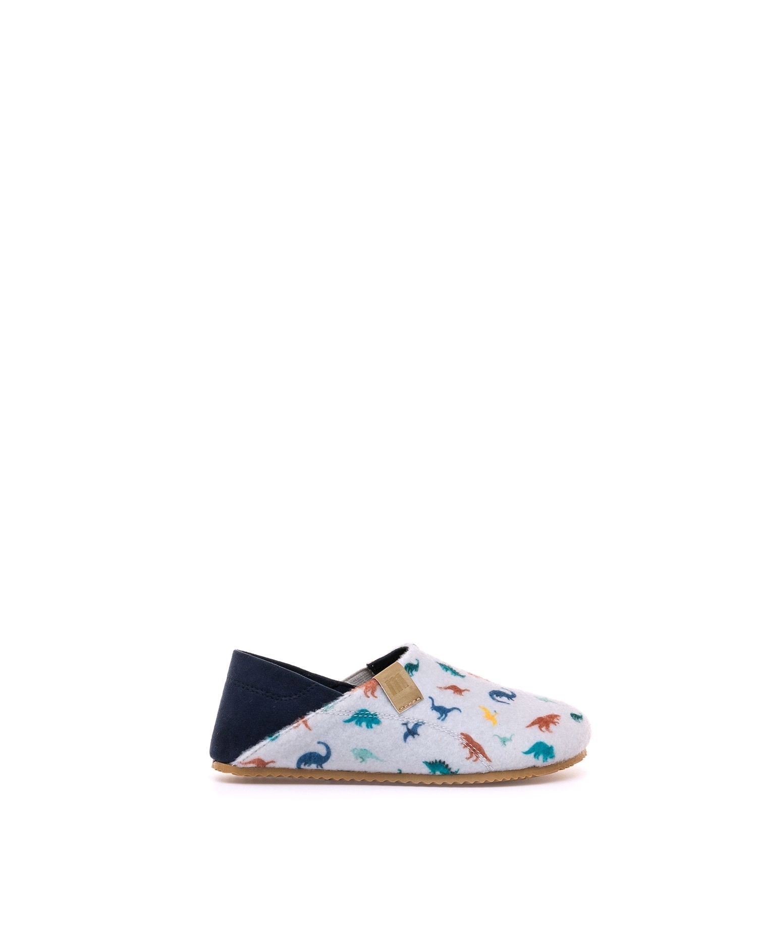 Imagen 1 de Zapatillas de casa para niños en piso barefoot - Mustang - Azul / Gris Azul / Gris