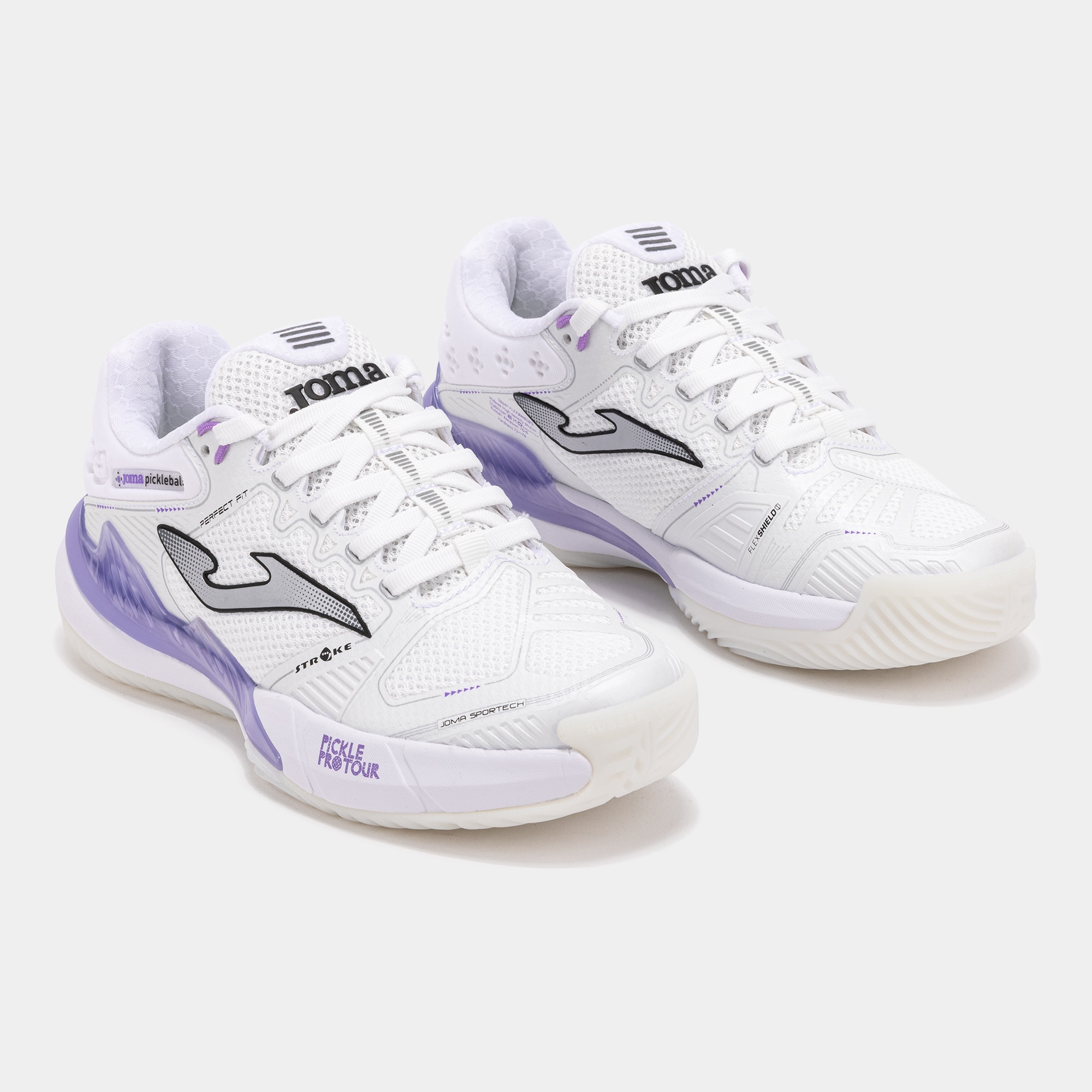 Zapatillas pádel unisex P stroke lady 26 Joma - Blanco Blanco-2