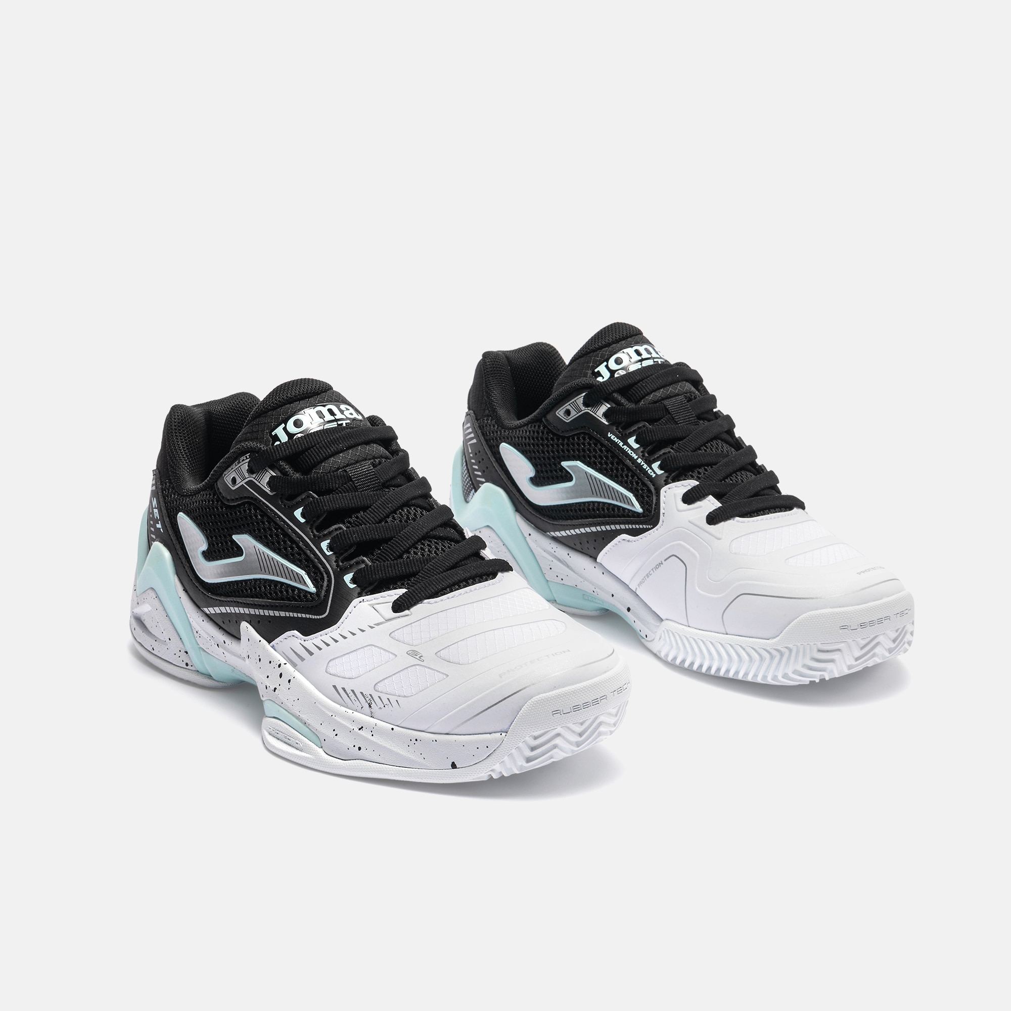 Zapatillas pádel unisex Set lady 26 Joma - Blanco Blanco-2