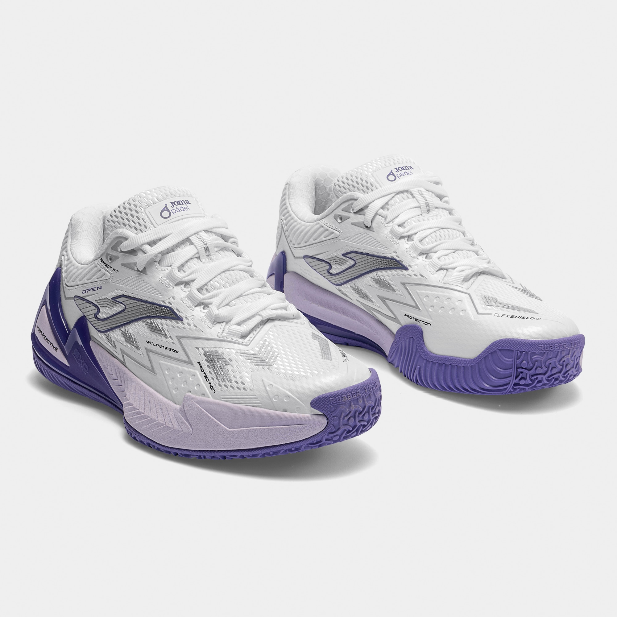 Zapatillas pádel unisex Open lady 26 Joma - Blanco Blanco-2