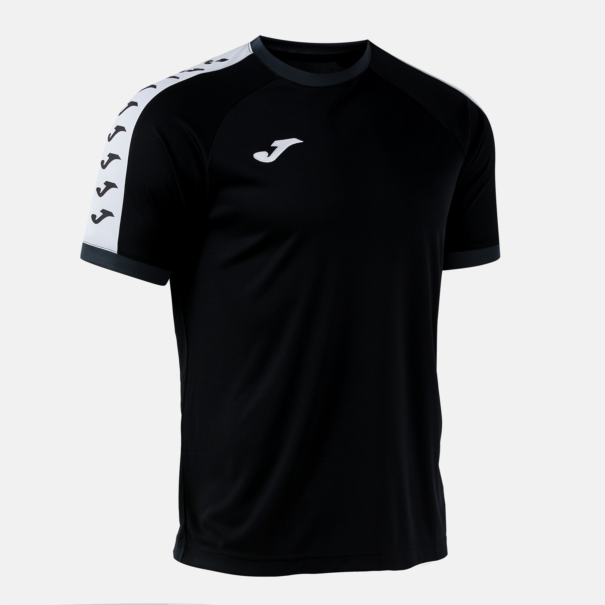 Camiseta manga corta fútbol de niños Heroic Joma - Negro Negro-2