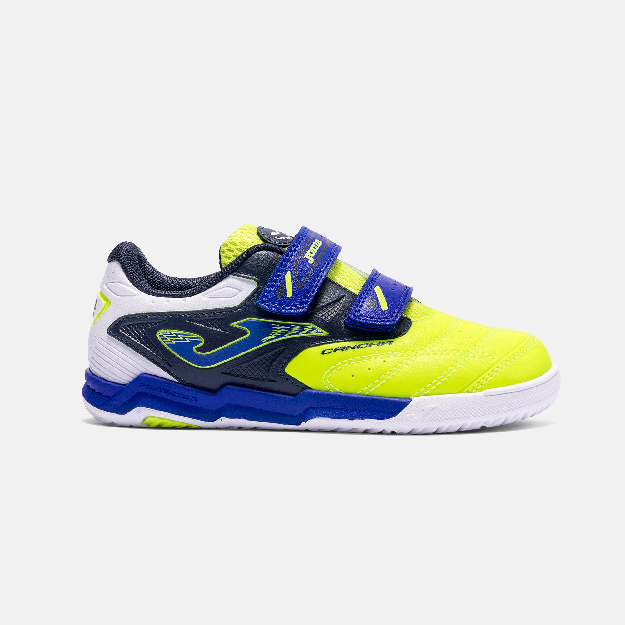 Imagen 0 de Zapatillas fútbol de niños Cancha jr 26 Joma Amarillo Flúor