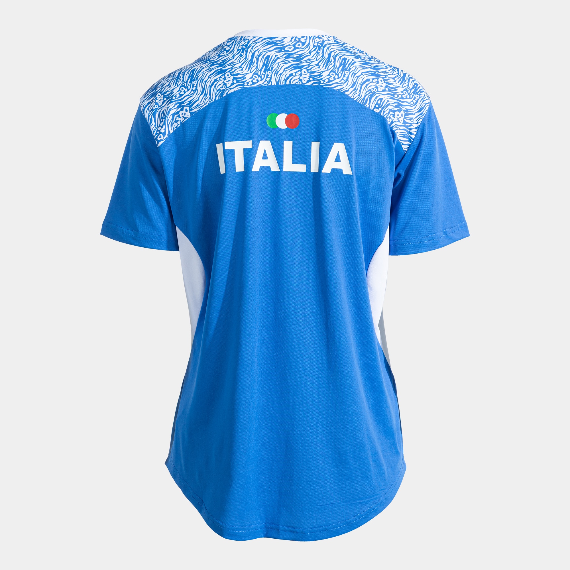 Camiseta manga corta tenis de mujer Fed. Italia Tenis Y Padel Joma - Azul royal Azul royal-2