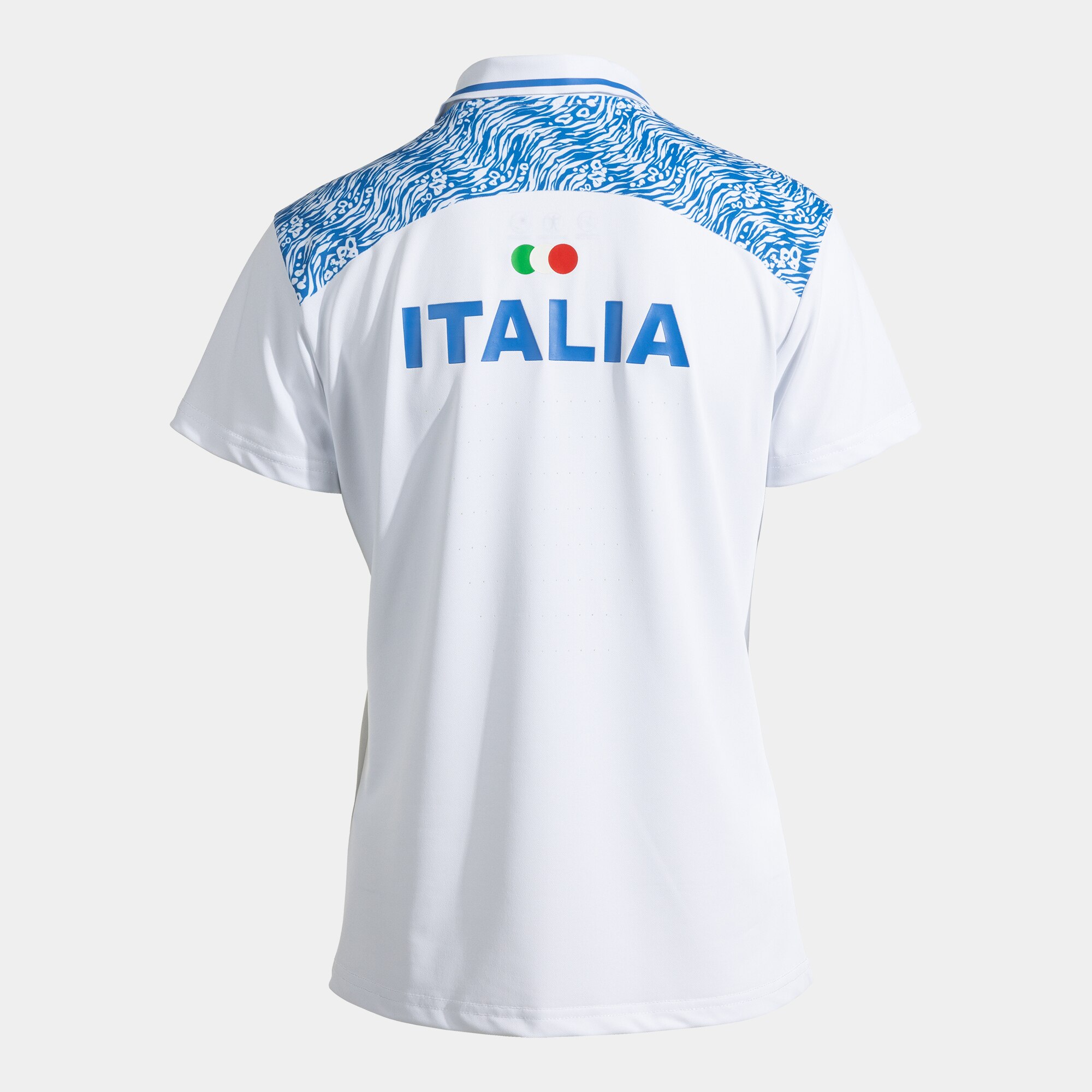 Polo manga corta tenis de mujer Fed. Italia Tenis Y Padel Joma - Blanco Blanco-2