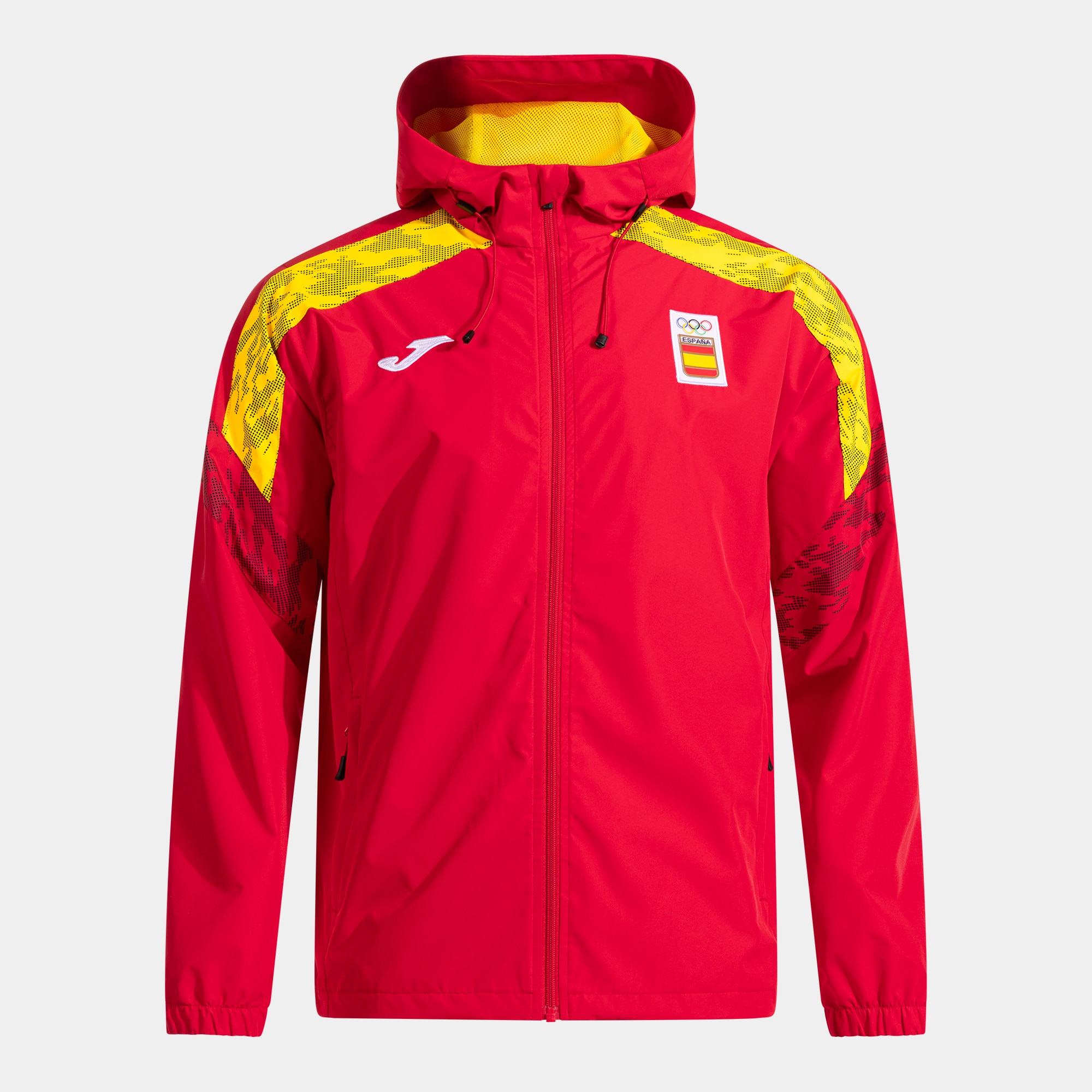 Imagen 0 de Chubasquero de hombre Comite Olimpico Español Joma Rojo