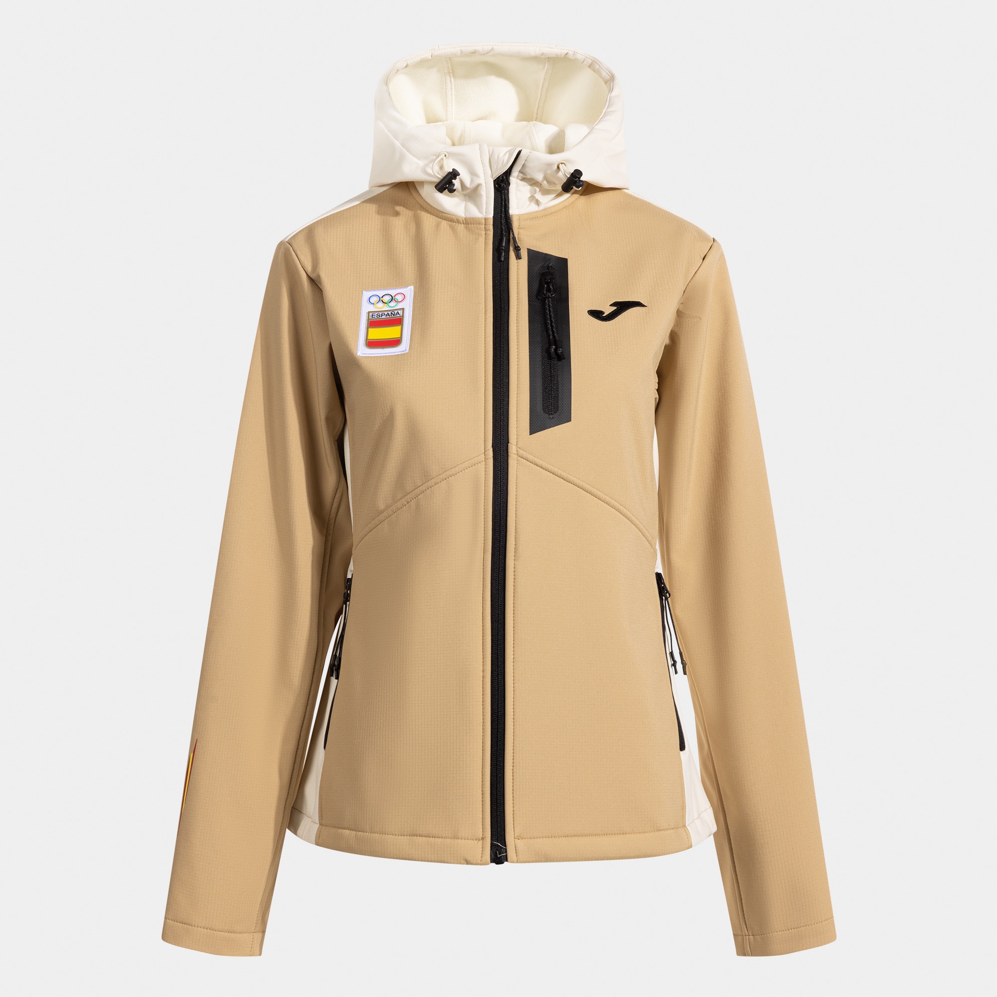 Soft shell de mujer Comite Olimpico Español Joma - Beige Beige-1
