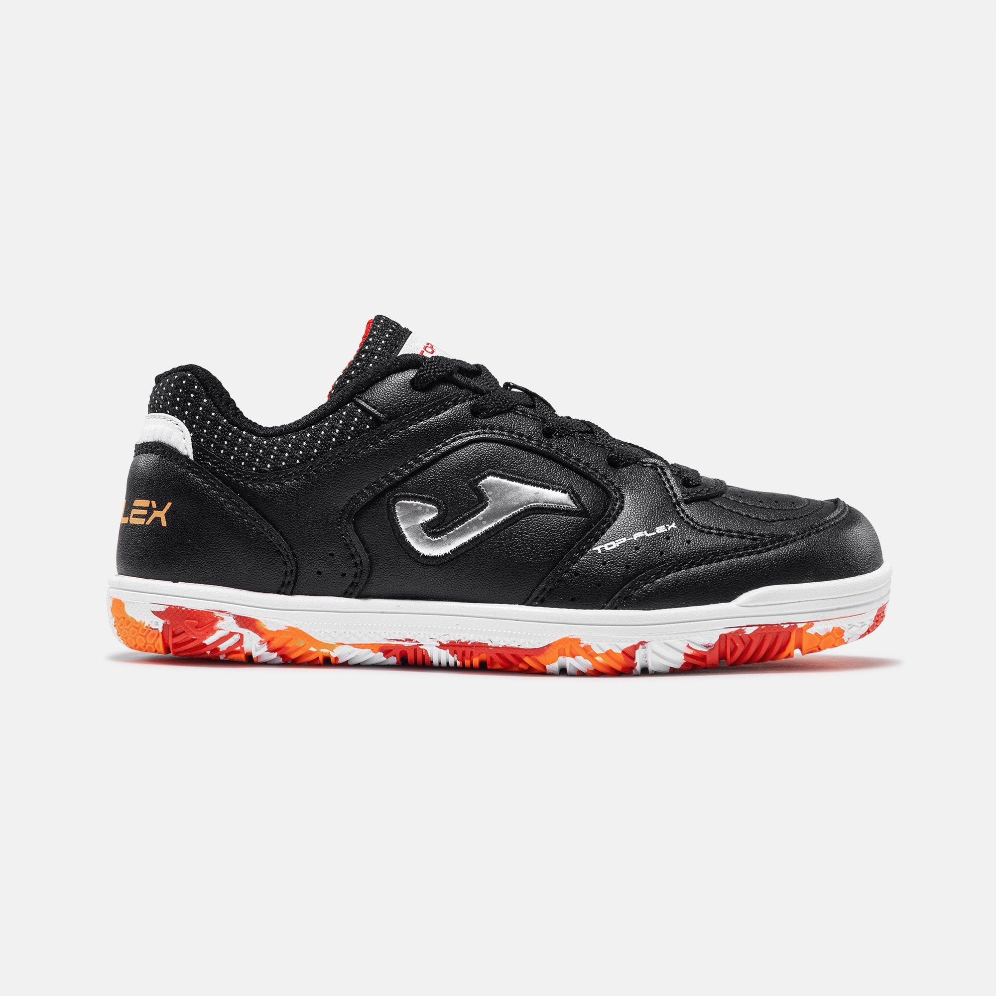 Imagen 0 de Zapatillas fútbol unisex Top flex jr 26 Joma Negro