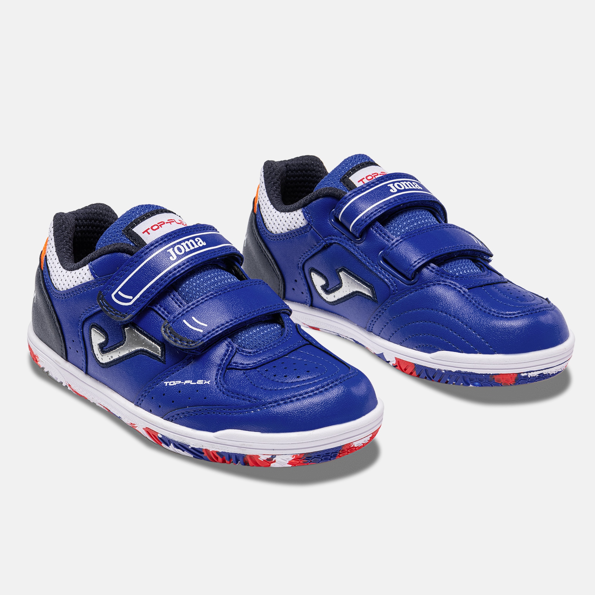 Zapatillas fútbol unisex Top flex jr 26 Joma - Azul Azul-2