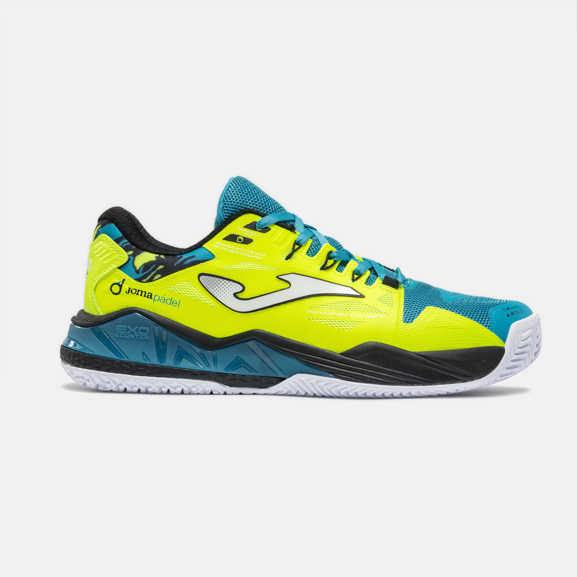 Joma Zapatillas pádel de hombre Spin men 26 Turquesa