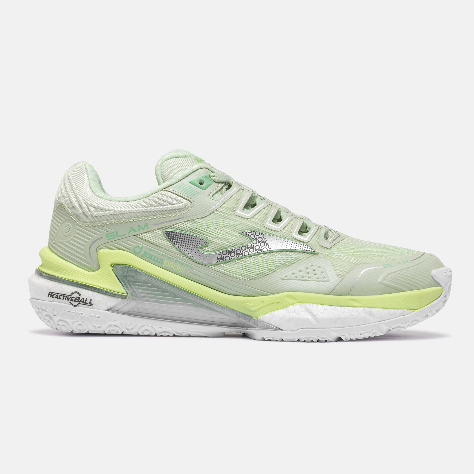 Joma Zapatillas pádel de mujer Slam lady 26 Verde