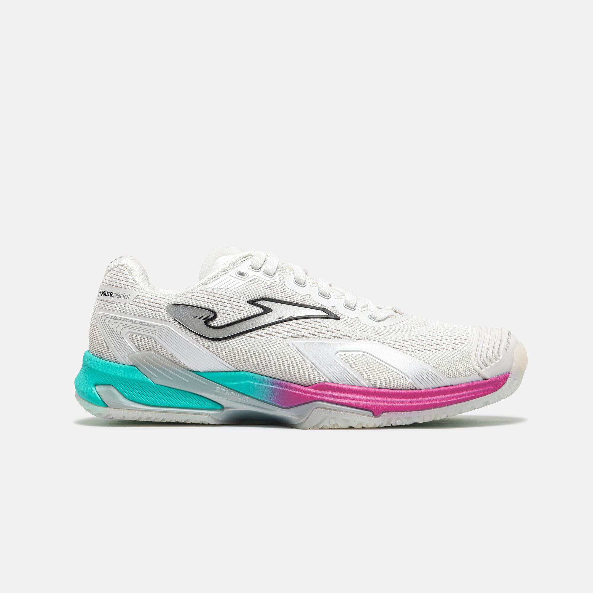 Zapatillas pádel de mujer Ultra light lady 26 Joma - Blanco Blanco-1