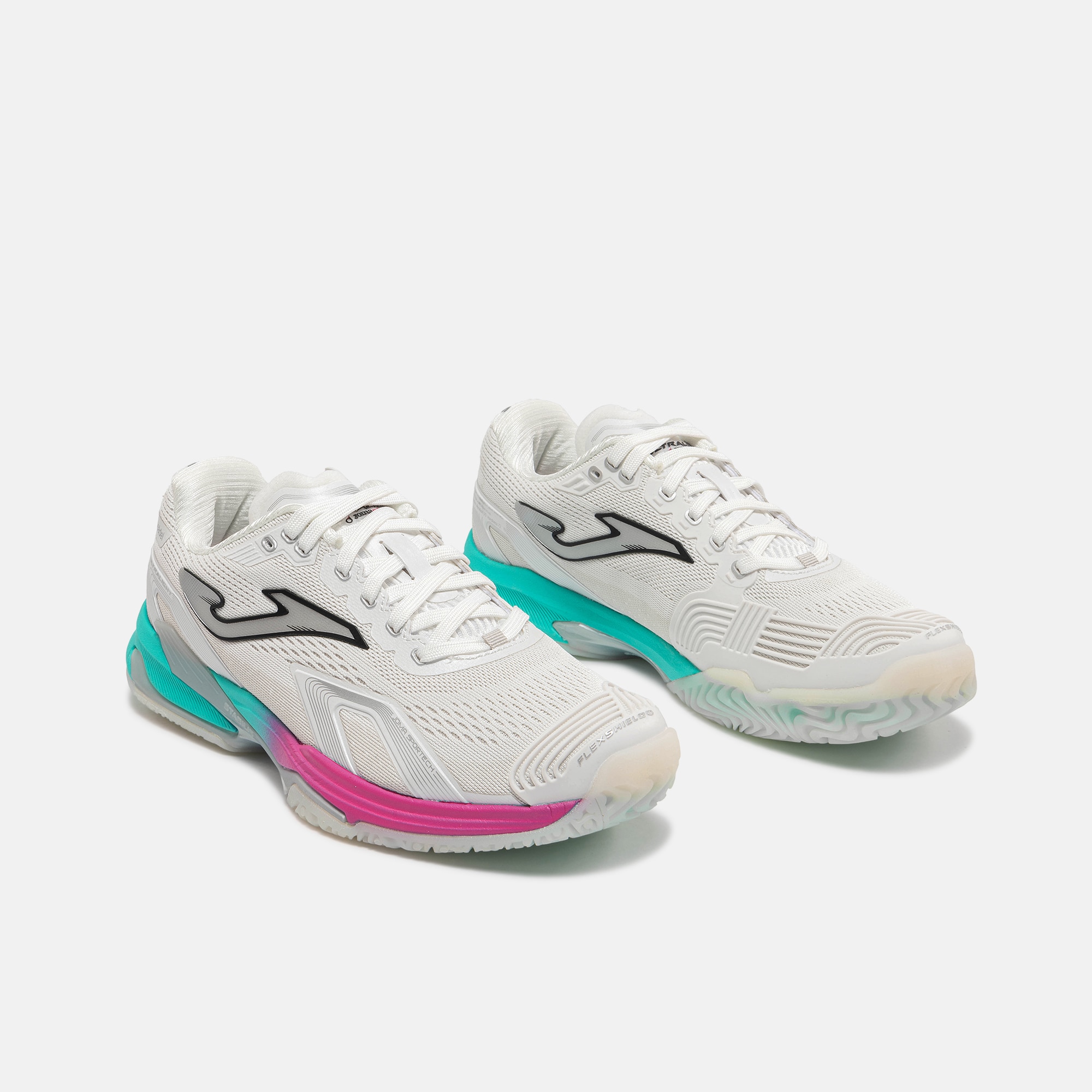 Zapatillas pádel de mujer Ultra light lady 26 Joma - Blanco Blanco-2