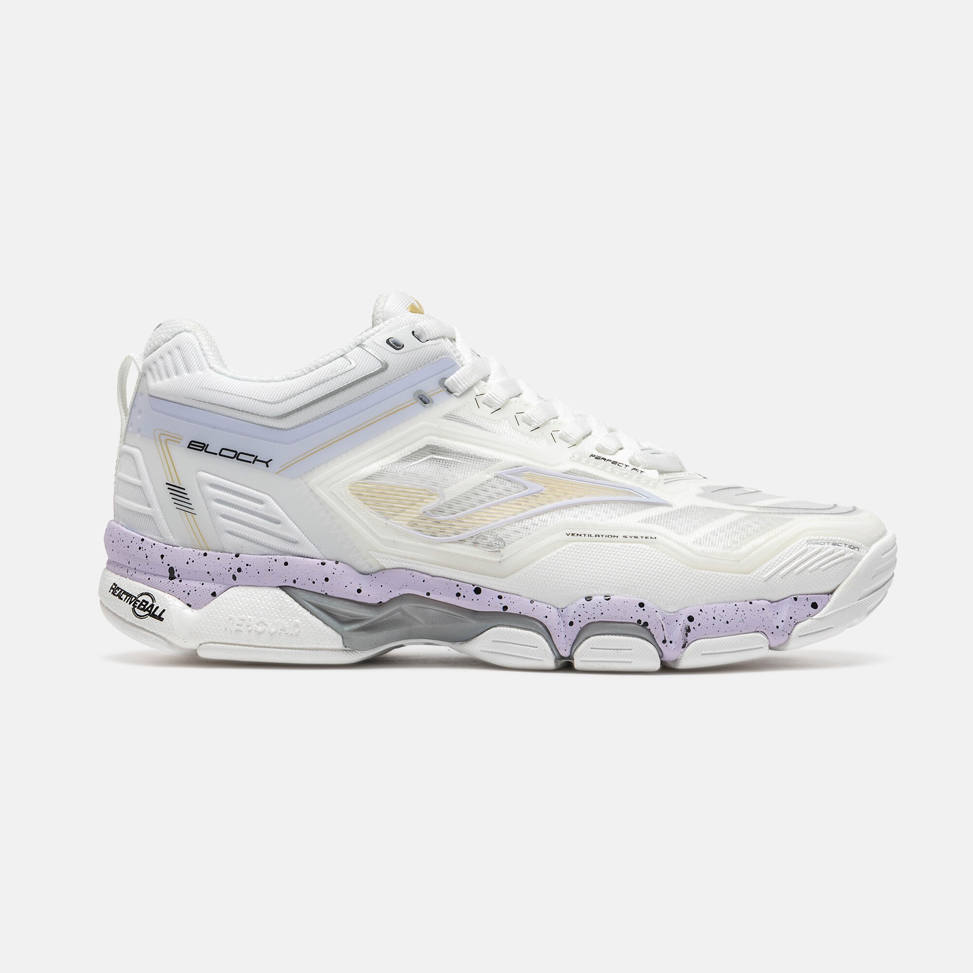 Joma Zapatillas casual de mujer Block mid lady 26 Blanco