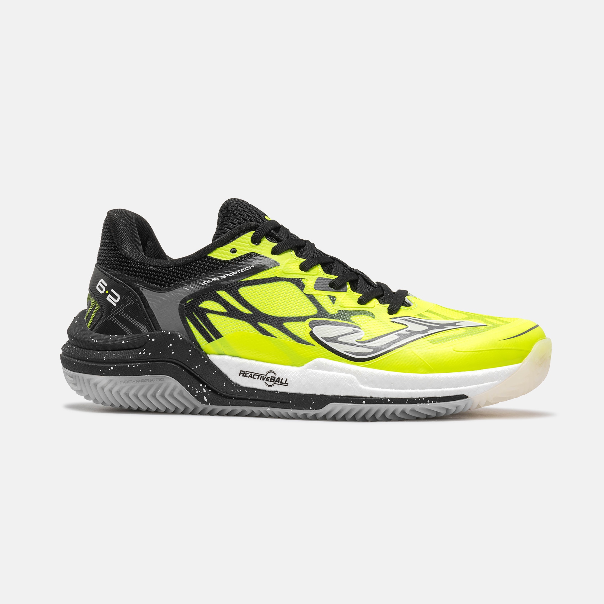 Joma Zapatillas casual de hombre V6 2 26 Amarillo Flúor