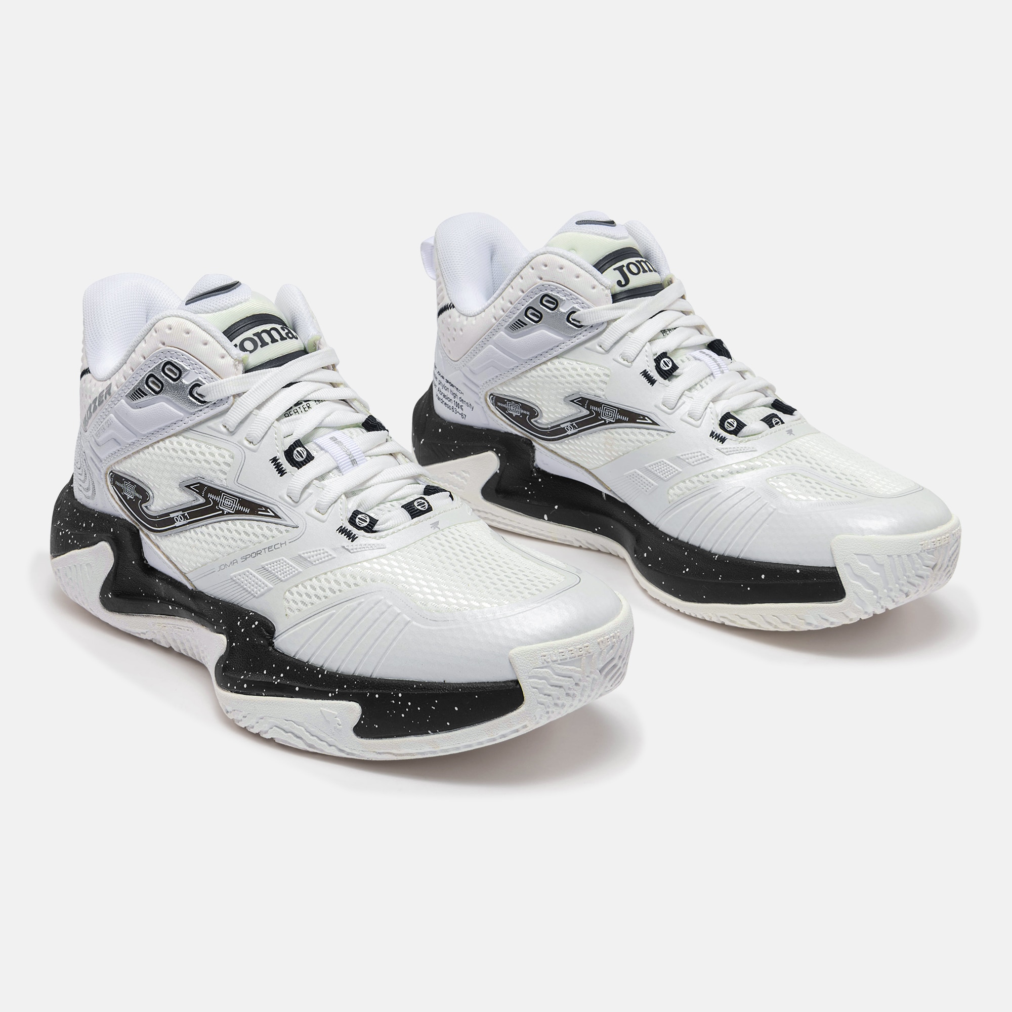 Zapatillas baloncesto de hombre Buzzer 26 Joma - Blanco Blanco-2