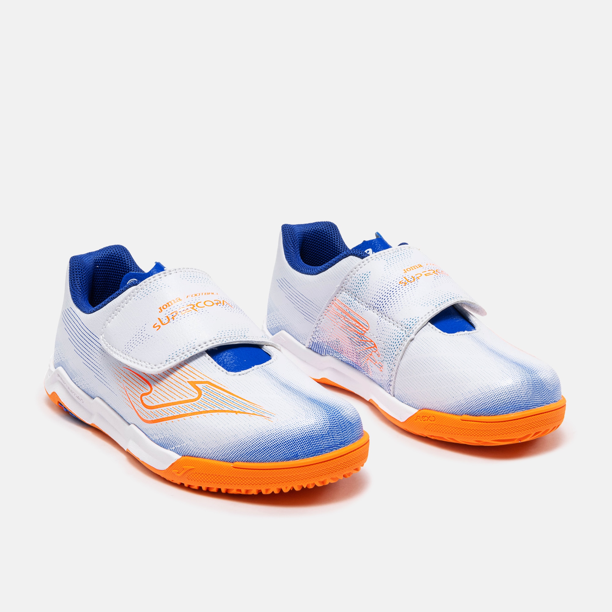 Botas fútbol fútbol de niños Supercopa jr 26 Joma - Blanco Blanco-2