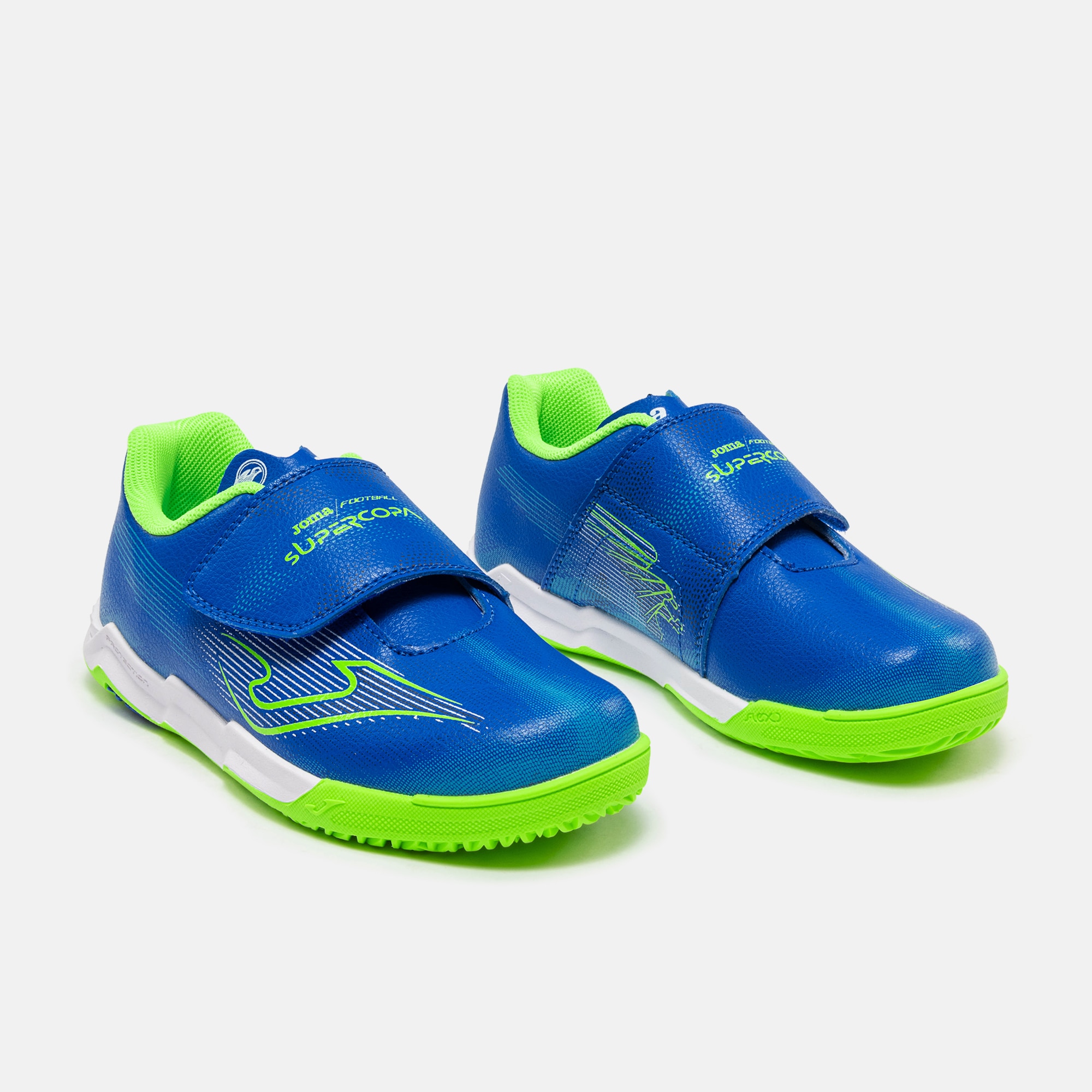 Botas fútbol fútbol de niños Supercopa jr 26 Joma - Azul royal Azul royal-2
