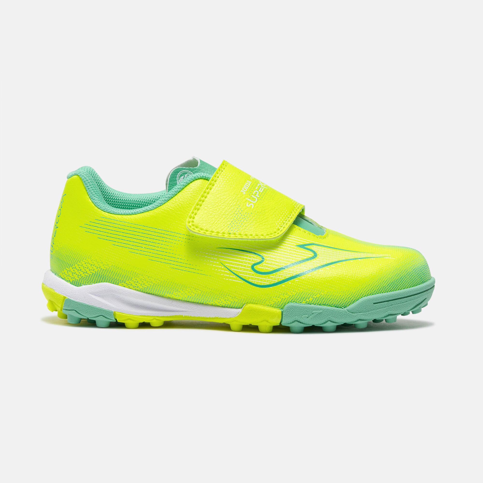 Botas fútbol fútbol de niños Supercopa jr 26 Joma - Amarillo Flúor Amarillo Flúor-1