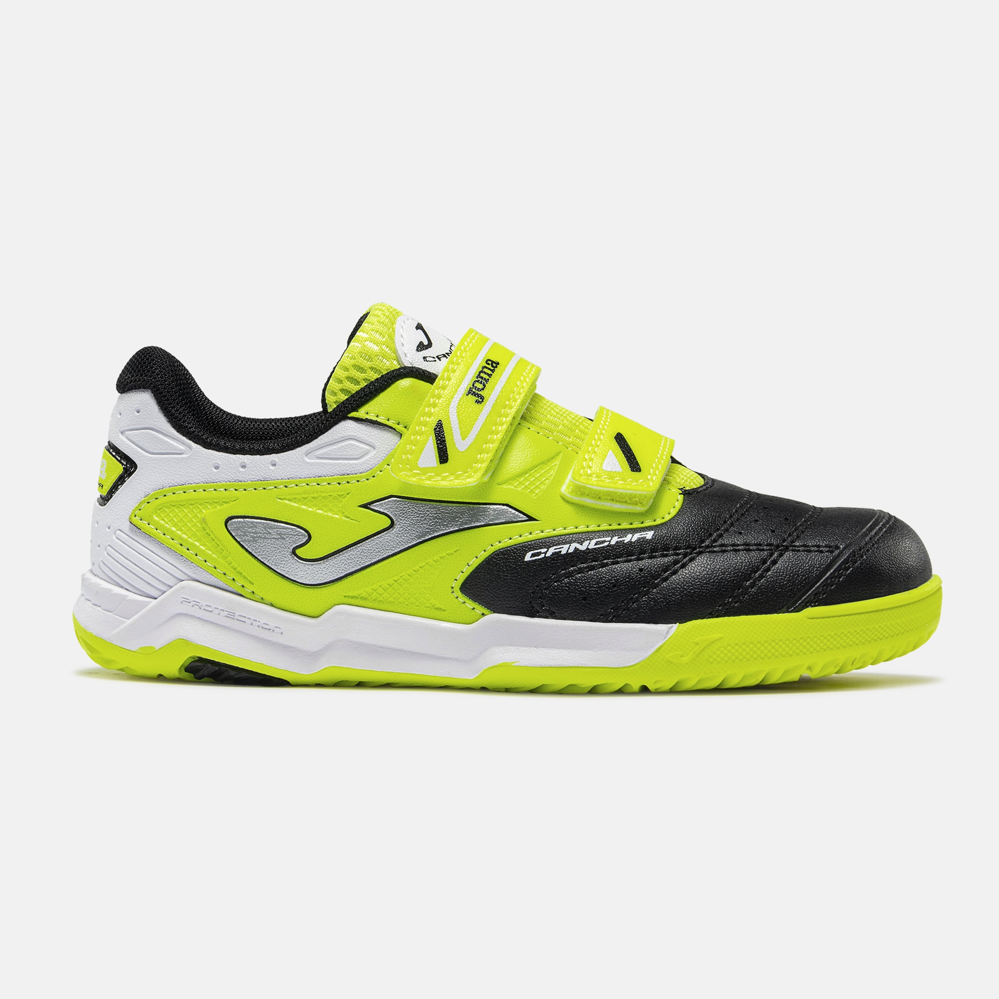 Zapatillas fútbol unisex Cancha jr 26 Joma - Negro Negro-1