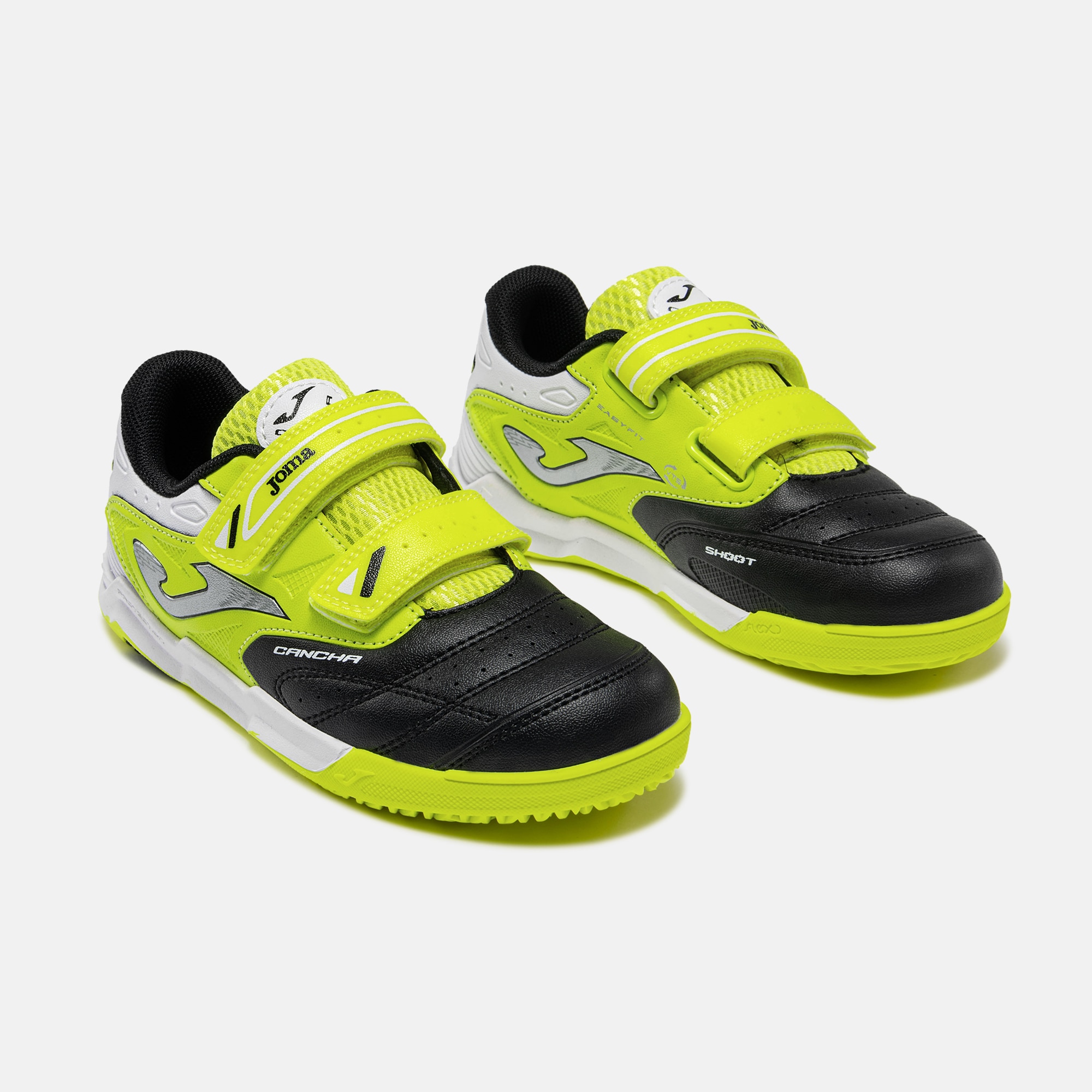 Zapatillas fútbol unisex Cancha jr 26 Joma - Negro Negro-2
