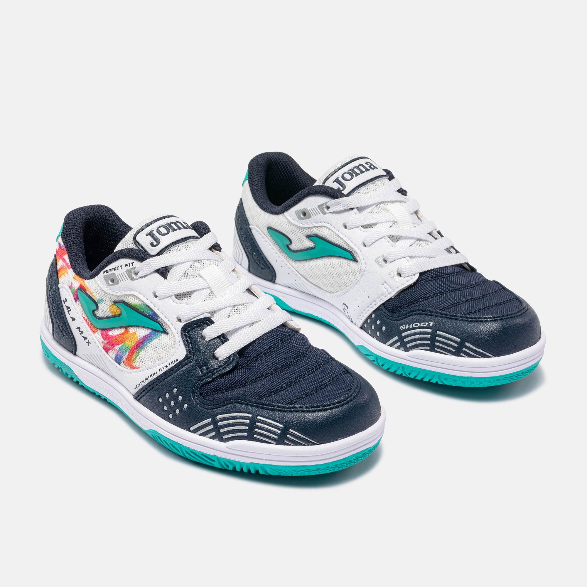 Zapatillas fútbol unisex Sala max jr 26 Joma - Marino Marino-2