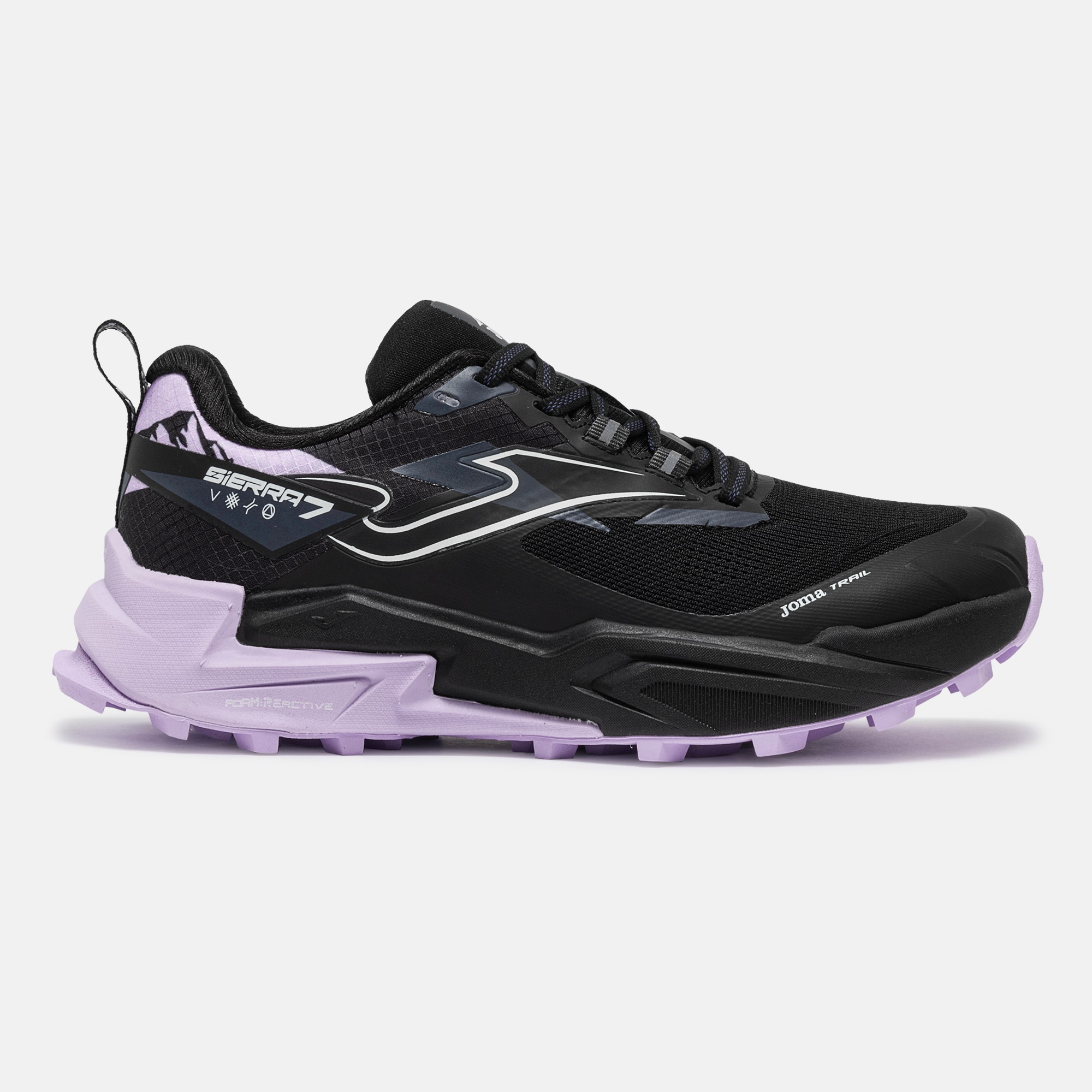 Joma Zapatillas running de mujer Sierra lady 26 Negro