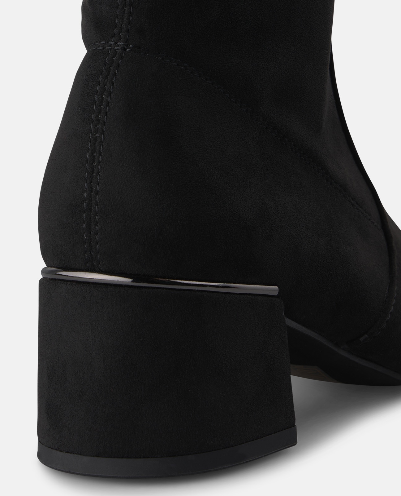 Botas básicas de mujer con caña alta y cierre de cremallera - Alma en Pena - Negro Negro-4