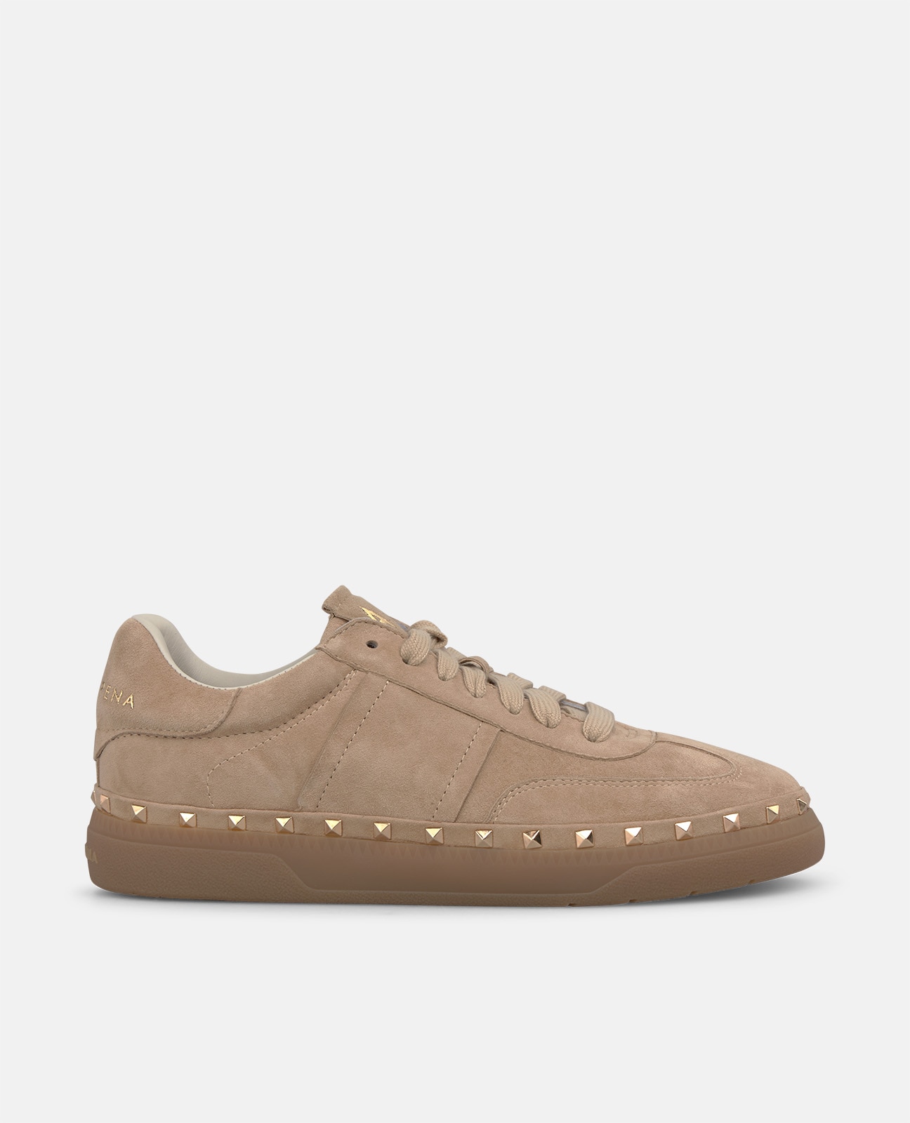 Imagen 0 de Zapatillas deportivas de mujer en ante con tachas metálicas Arena