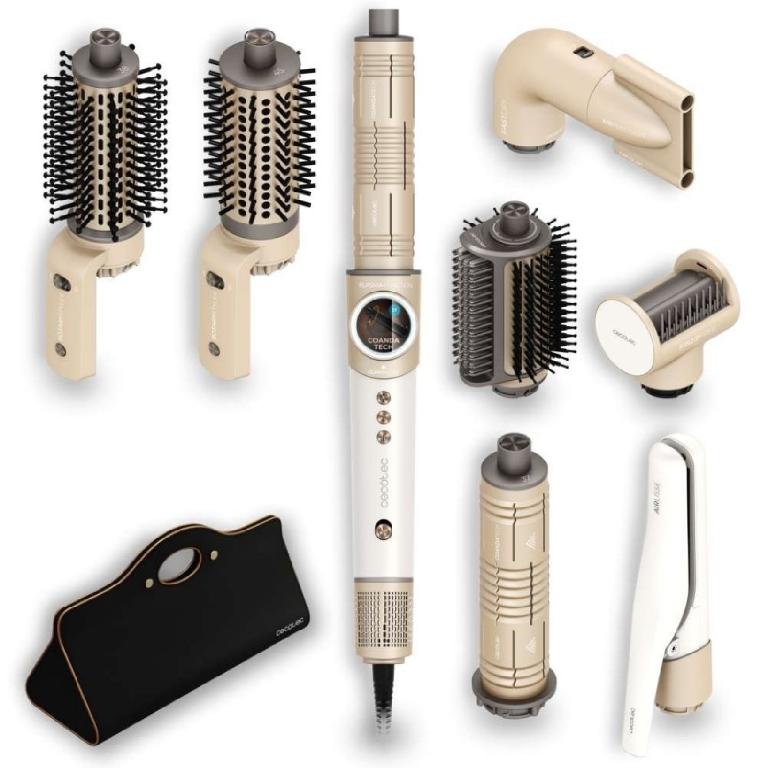 Imagen 0 de Cepillo Moldeador Cecotec AirGlisse 8in1 Blanco