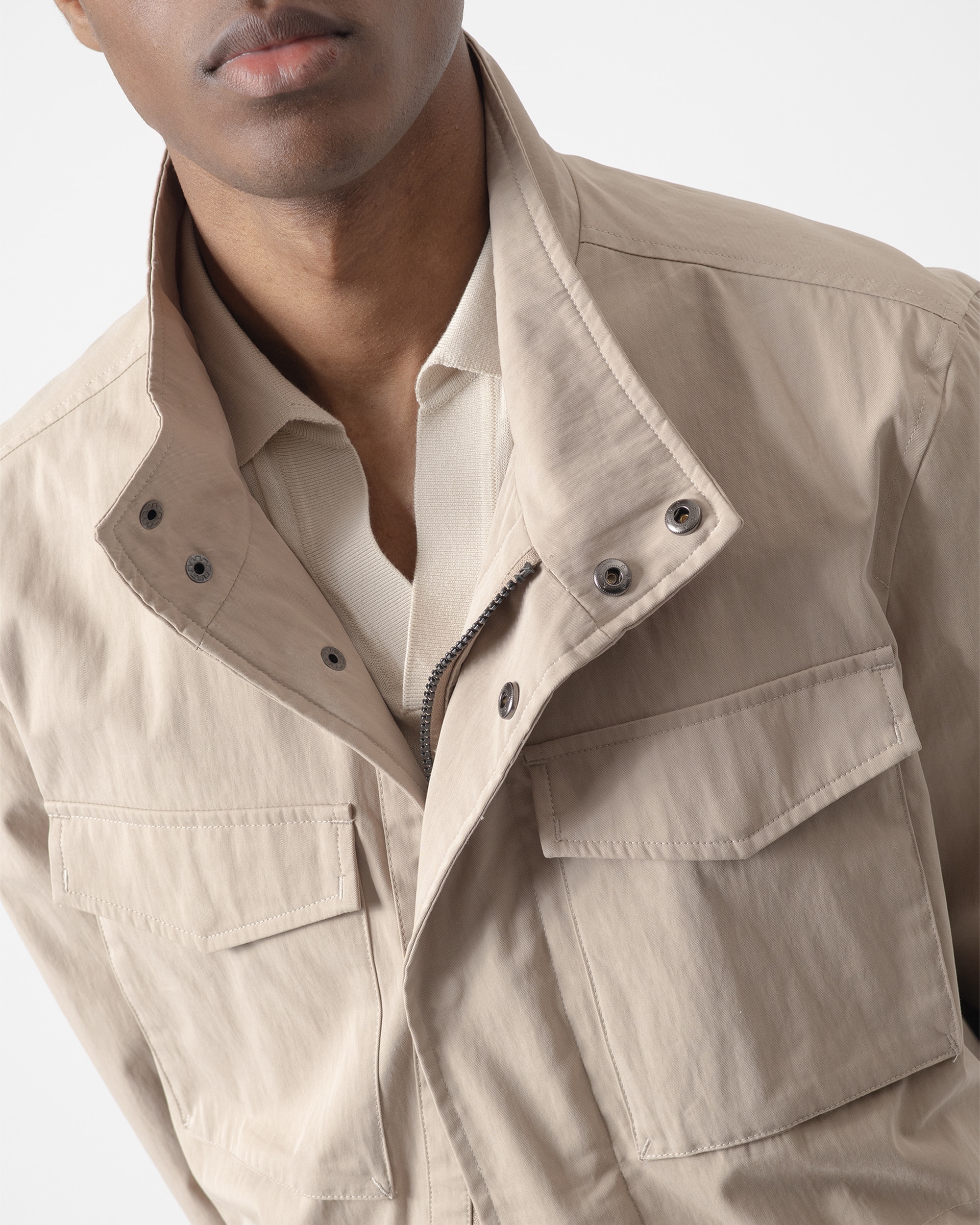 Chaqueta multibolsillos de hombre - PuroEgo - Arena Arena-3