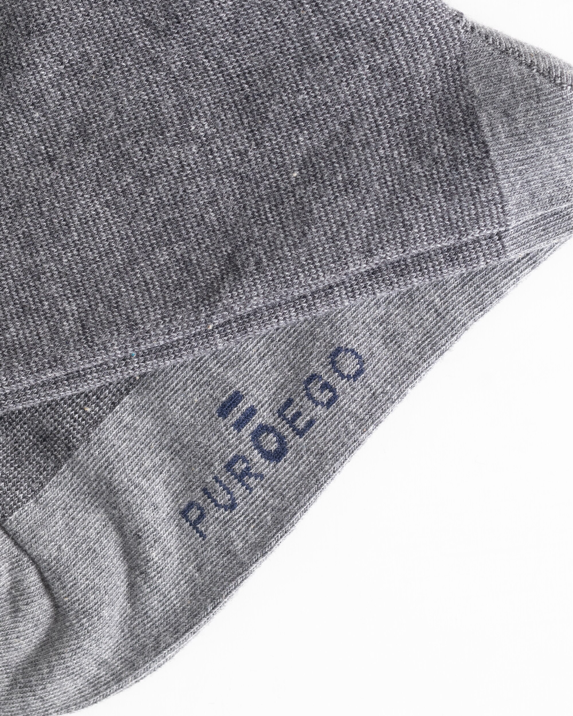 Calcetín micro rayas - PuroEgo - Gris Gris-3