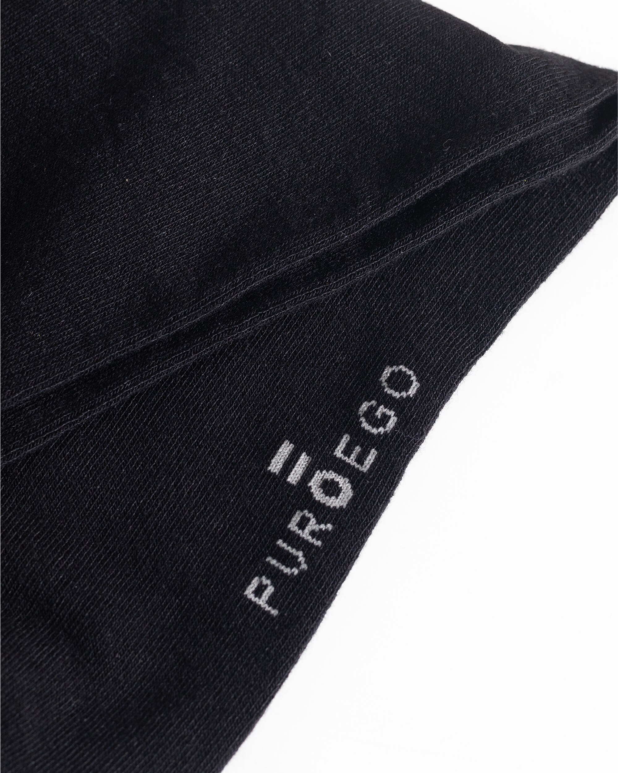 Calcetín premium alto - PuroEgo - Negro Negro-2