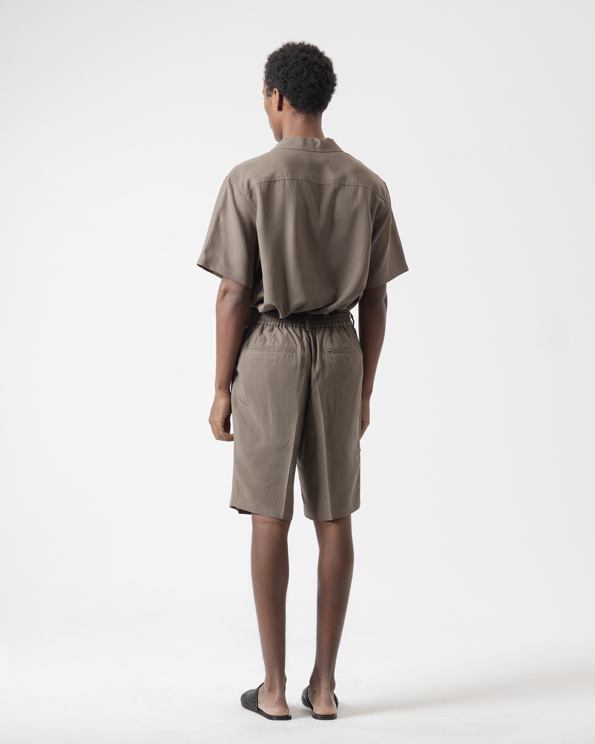 Bermuda set de hombre - PuroEgo - Kaki Kaki-4