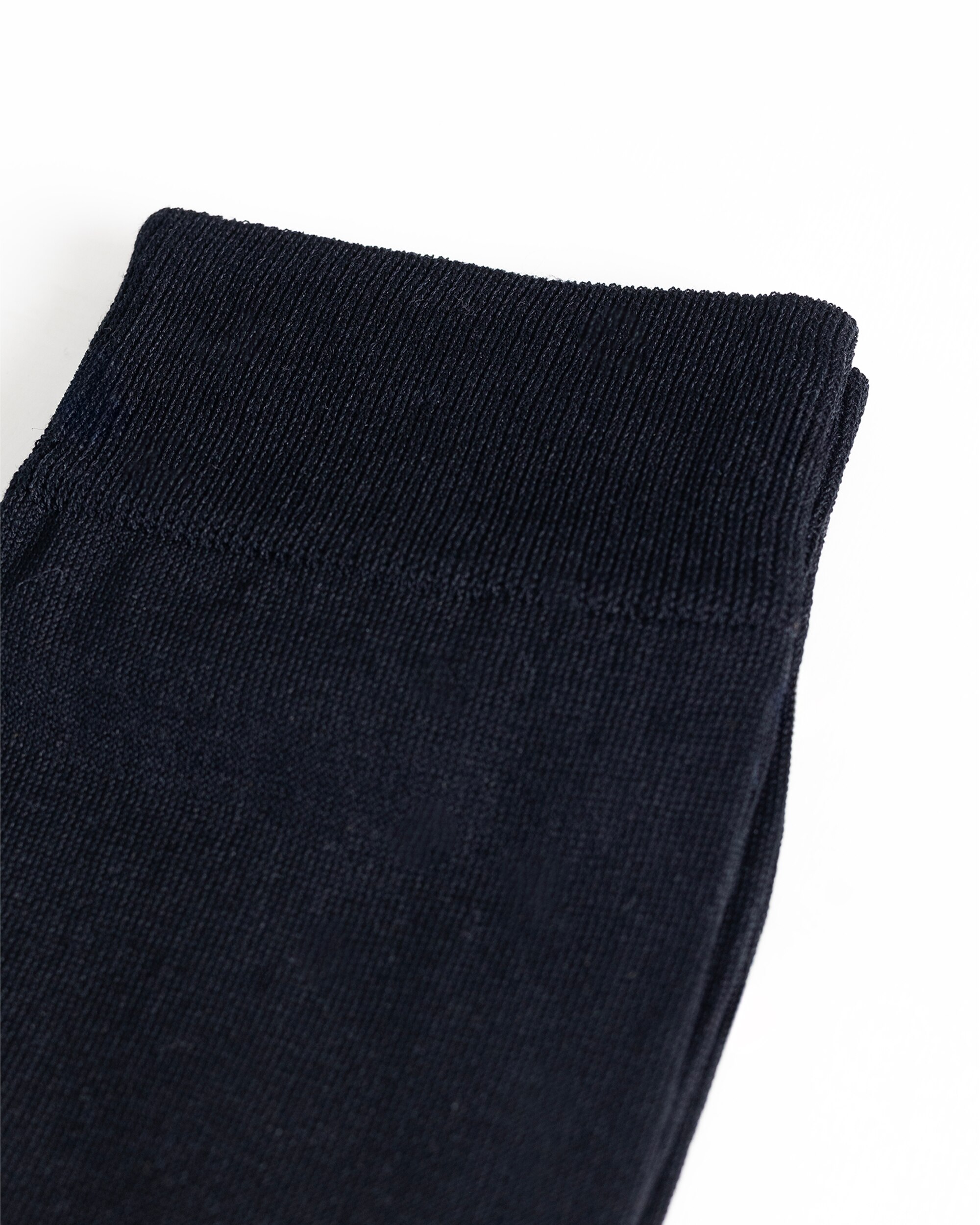 Calcetín liso de hombre - PuroEgo - Negro Negro-2